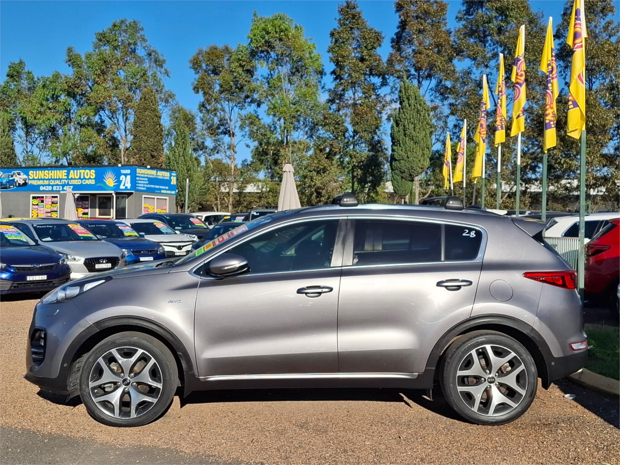 2017 KIA SPORTAGE QL MY17 GT-LINE (AWD) 6 SP AUTOMATIC 4D WAGON