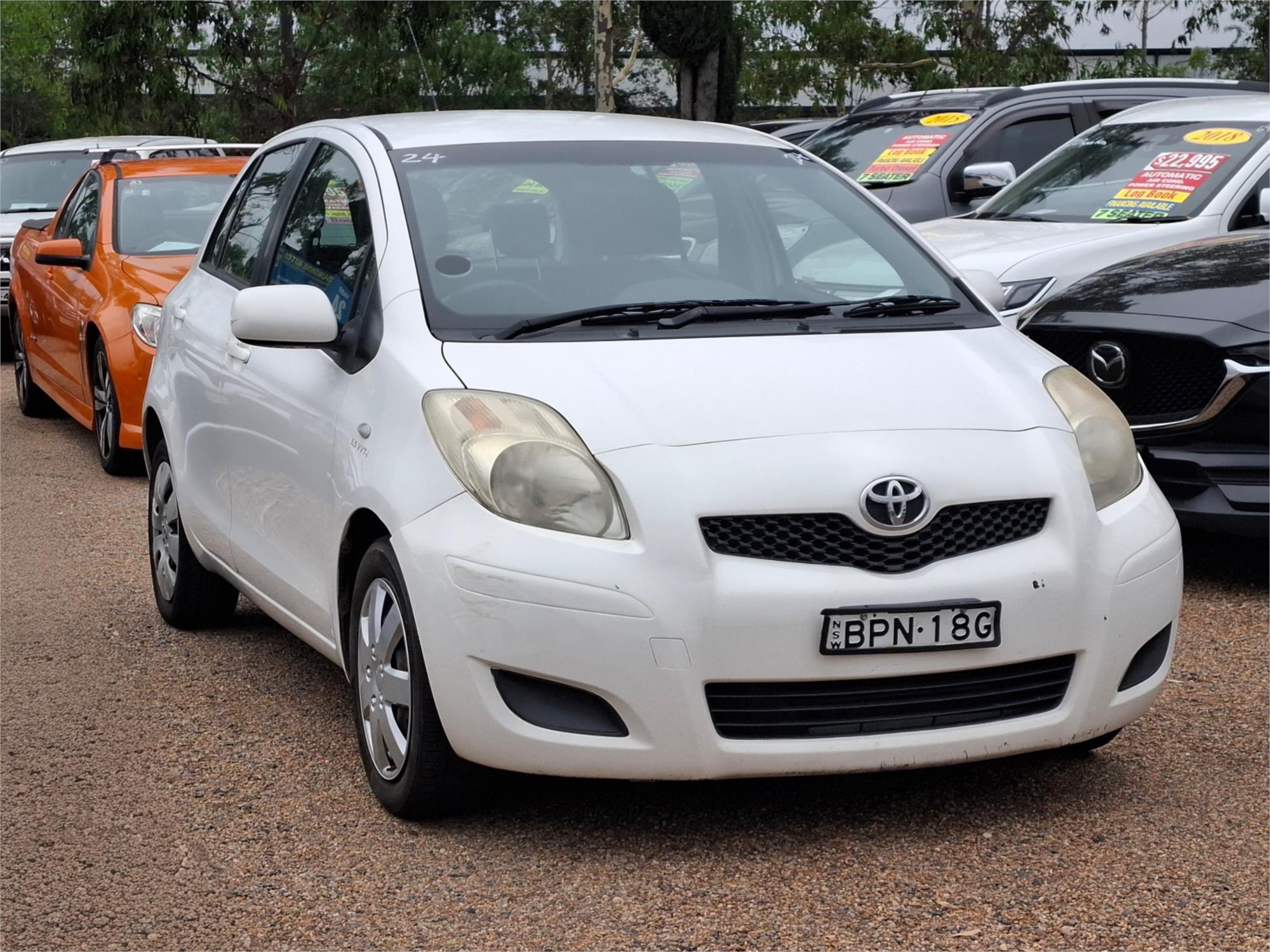 2009 TOYOTA YARIS NCP91R 08 UPGRADE YRS 4 SP AUTOMATIC 3D HATCHBACK