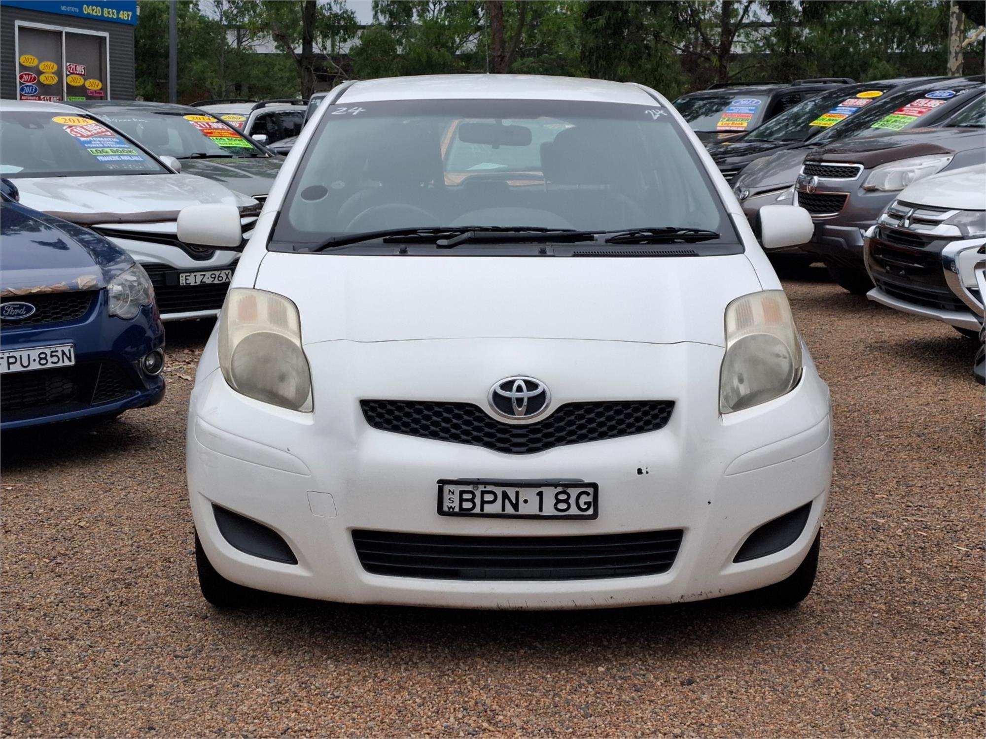 2009 TOYOTA YARIS NCP91R 08 UPGRADE YRS 4 SP AUTOMATIC 3D HATCHBACK