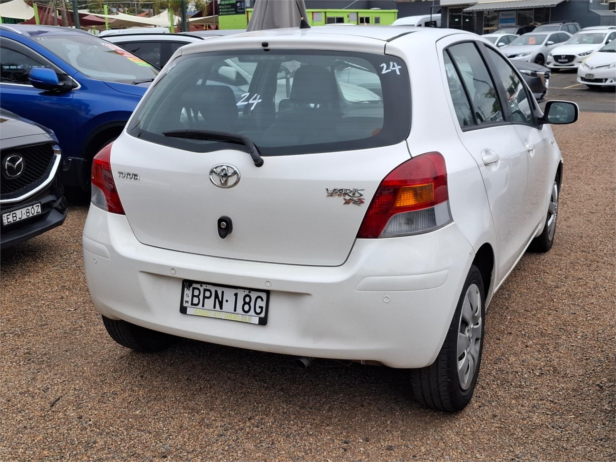 2009 TOYOTA YARIS NCP91R 08 UPGRADE YRS 4 SP AUTOMATIC 3D HATCHBACK