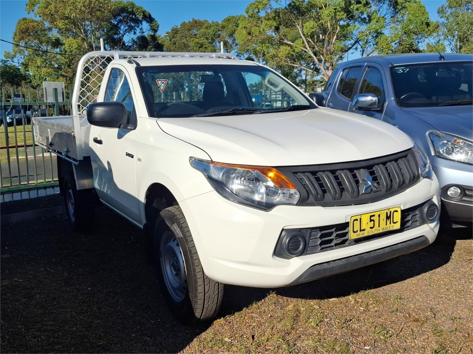 2017 MITSUBISHI TRITON MQ MY17 GLX (4x4) 6 SP MANUAL C/CHAS