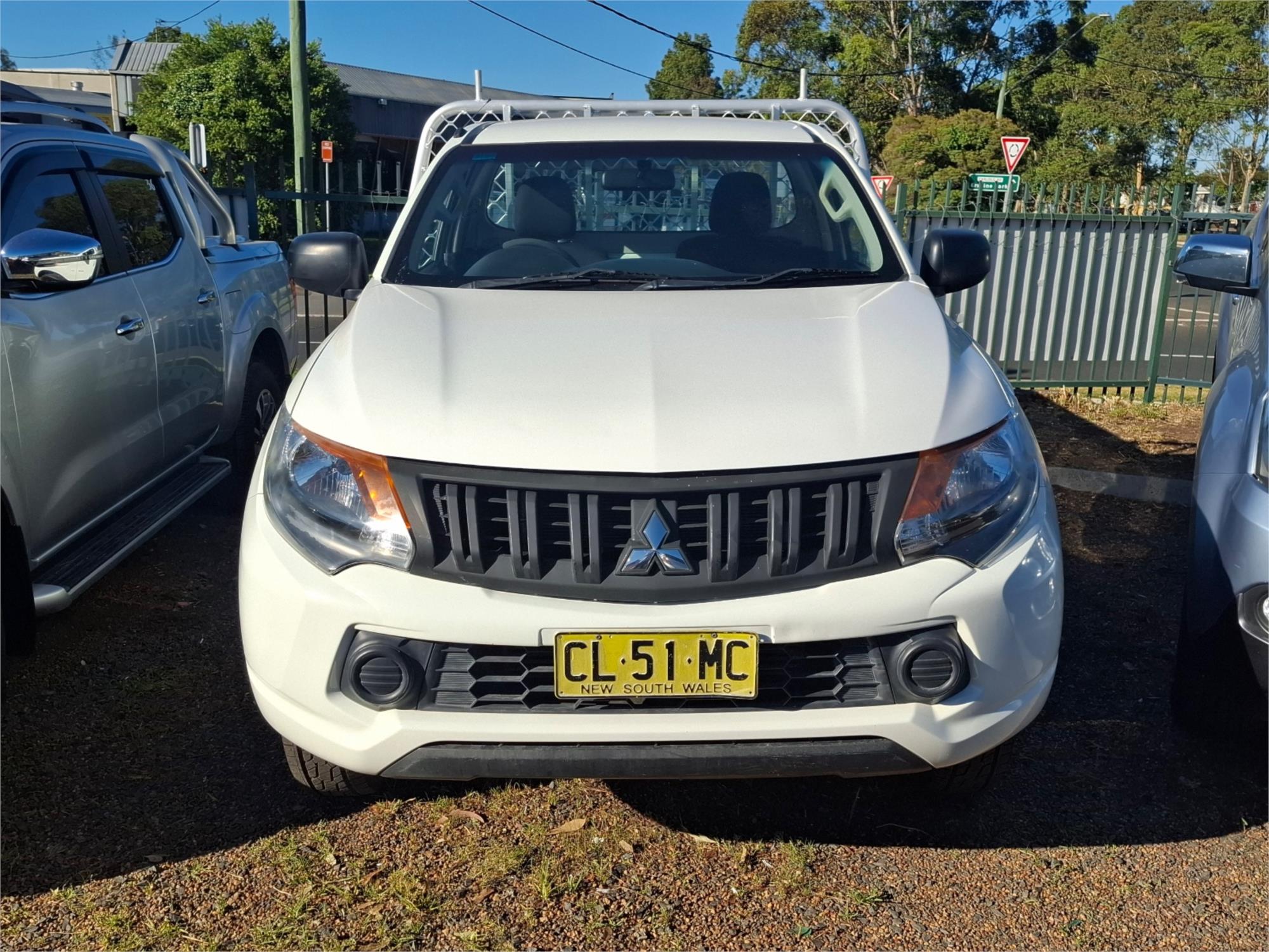 2017 MITSUBISHI TRITON MQ MY17 GLX (4x4) 6 SP MANUAL C/CHAS