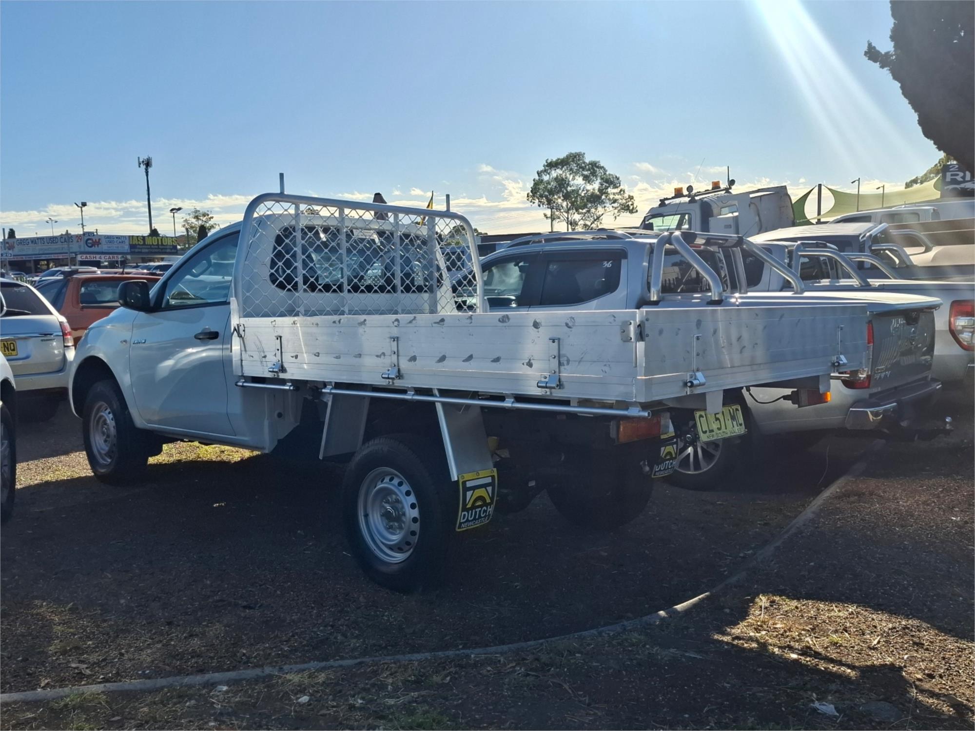 2017 MITSUBISHI TRITON MQ MY17 GLX (4x4) 6 SP MANUAL C/CHAS
