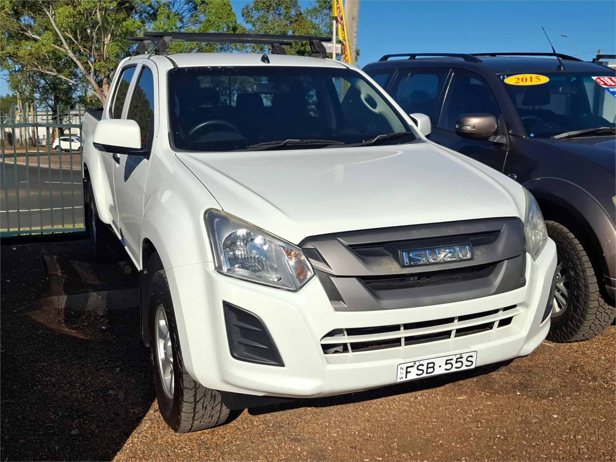 2018 ISUZU D-MAX TF MY17 SX (4x4) 6 SP AUTOMATIC C/CHAS