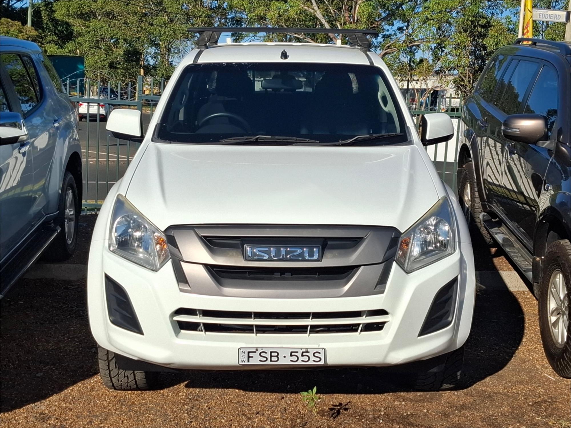 2018 ISUZU D-MAX TF MY17 SX (4x4) 6 SP AUTOMATIC C/CHAS