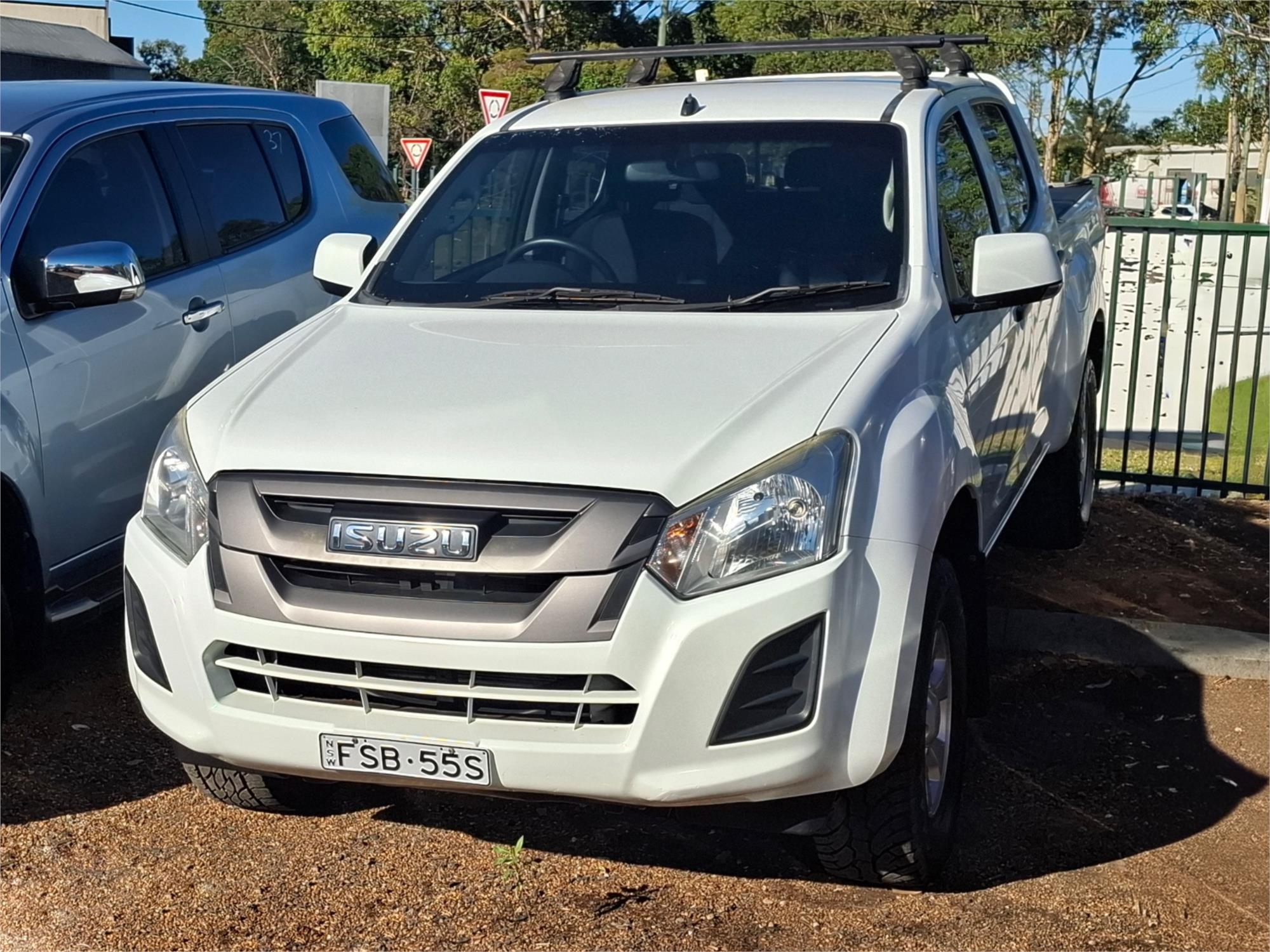 2018 ISUZU D-MAX TF MY17 SX (4x4) 6 SP AUTOMATIC C/CHAS