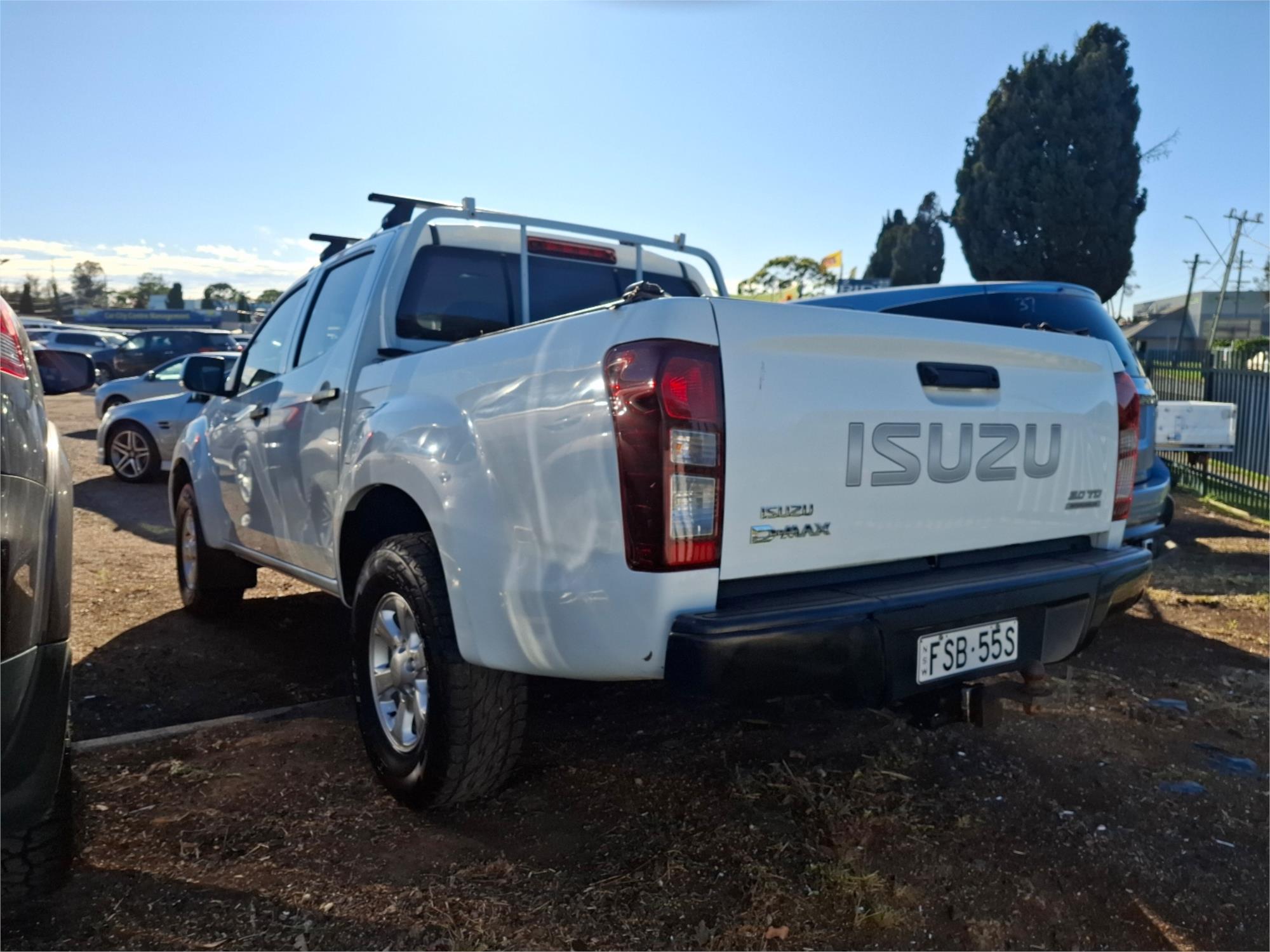 2018 ISUZU D-MAX TF MY17 SX (4x4) 6 SP AUTOMATIC C/CHAS