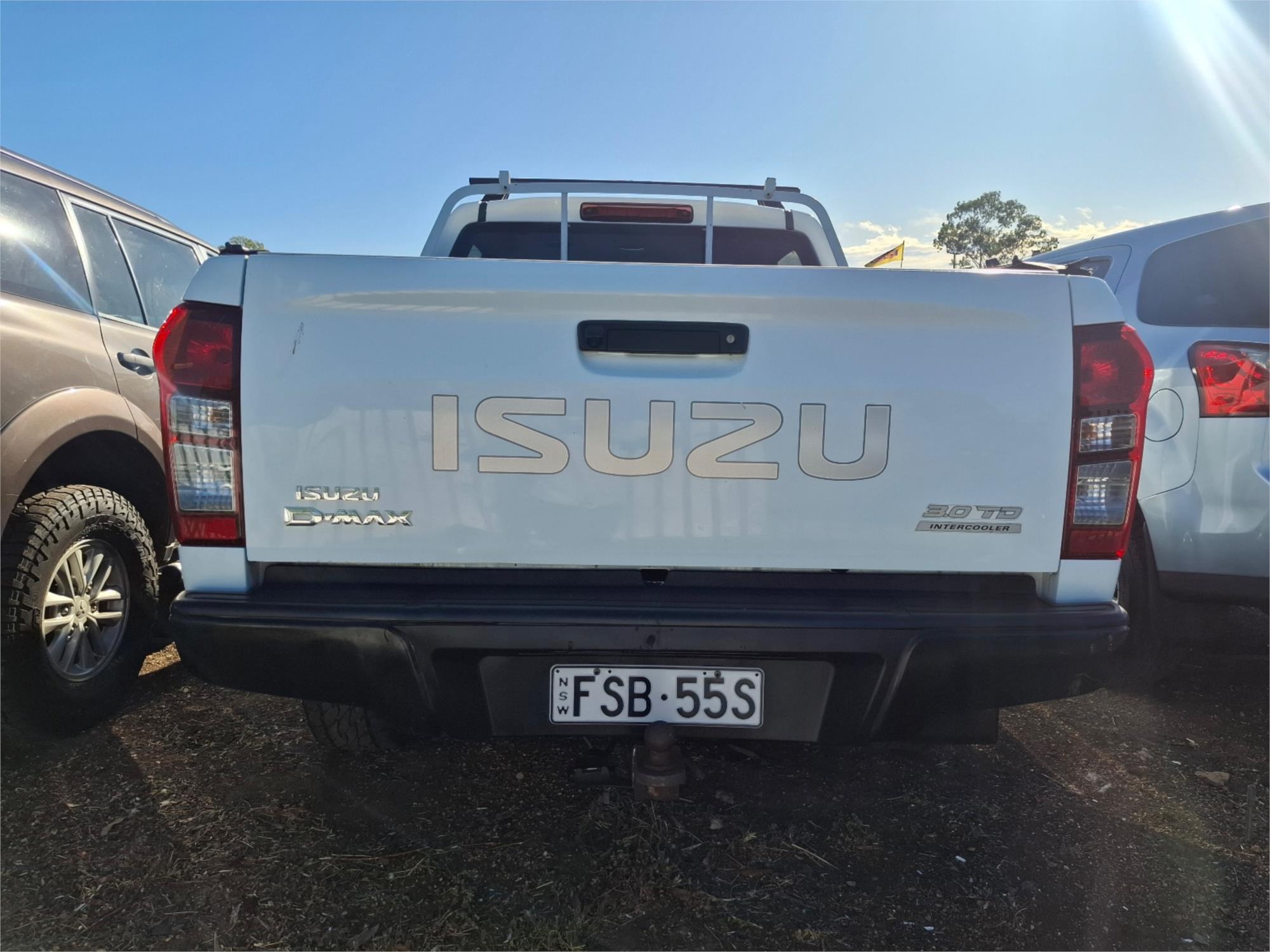2018 ISUZU D-MAX TF MY17 SX (4x4) 6 SP AUTOMATIC C/CHAS