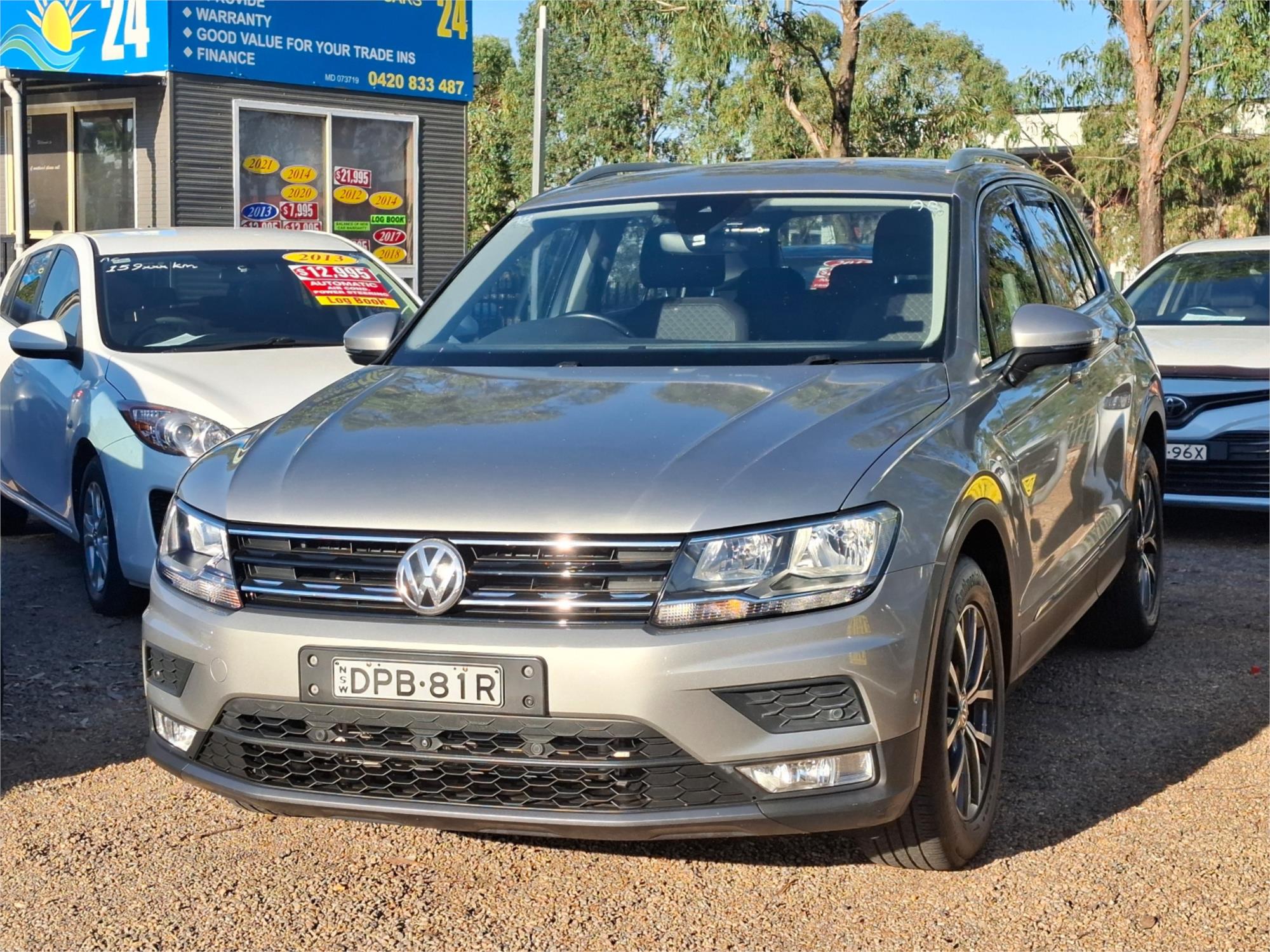 2017 VOLKSWAGEN TIGUAN 5NA 110 TSI TRENDLINE 6 SP AUTO DIRECT SHIFT 4D WAGON