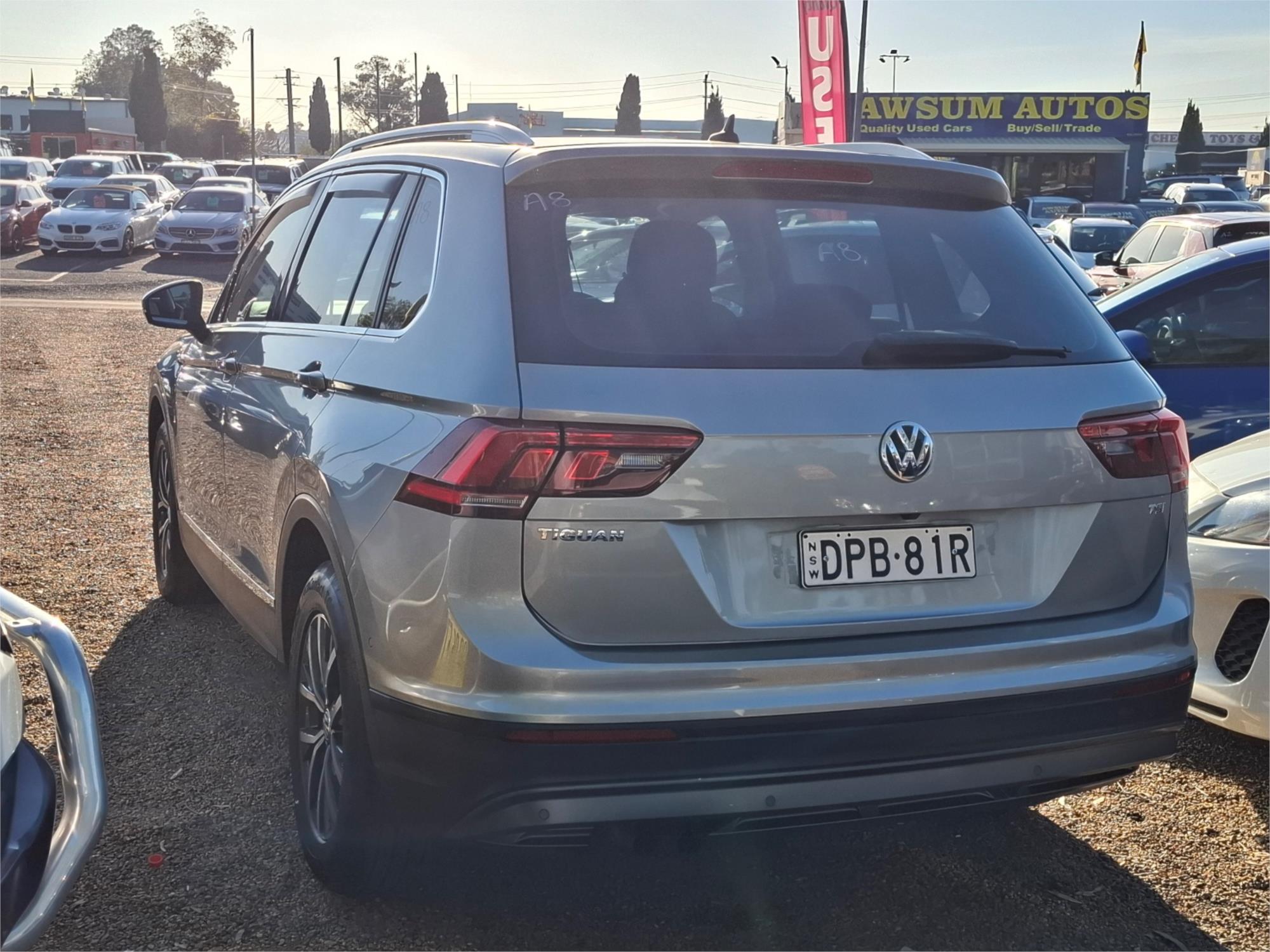 2017 VOLKSWAGEN TIGUAN 5NA 110 TSI TRENDLINE 6 SP AUTO DIRECT SHIFT 4D WAGON