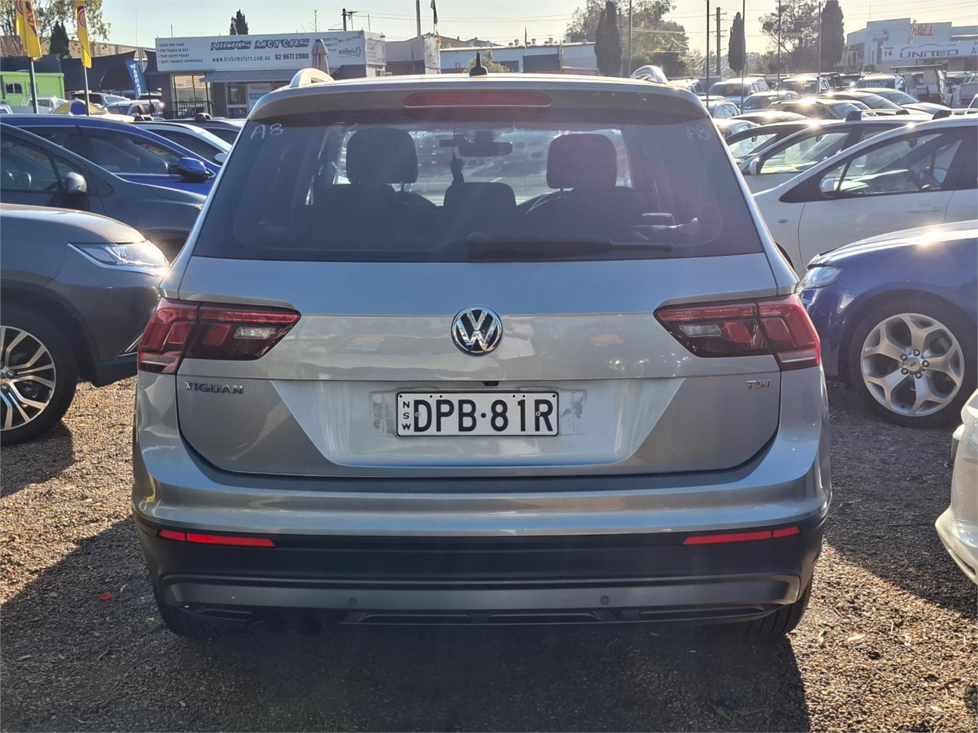 2017 VOLKSWAGEN TIGUAN 5NA 110 TSI TRENDLINE 6 SP AUTO DIRECT SHIFT 4D WAGON