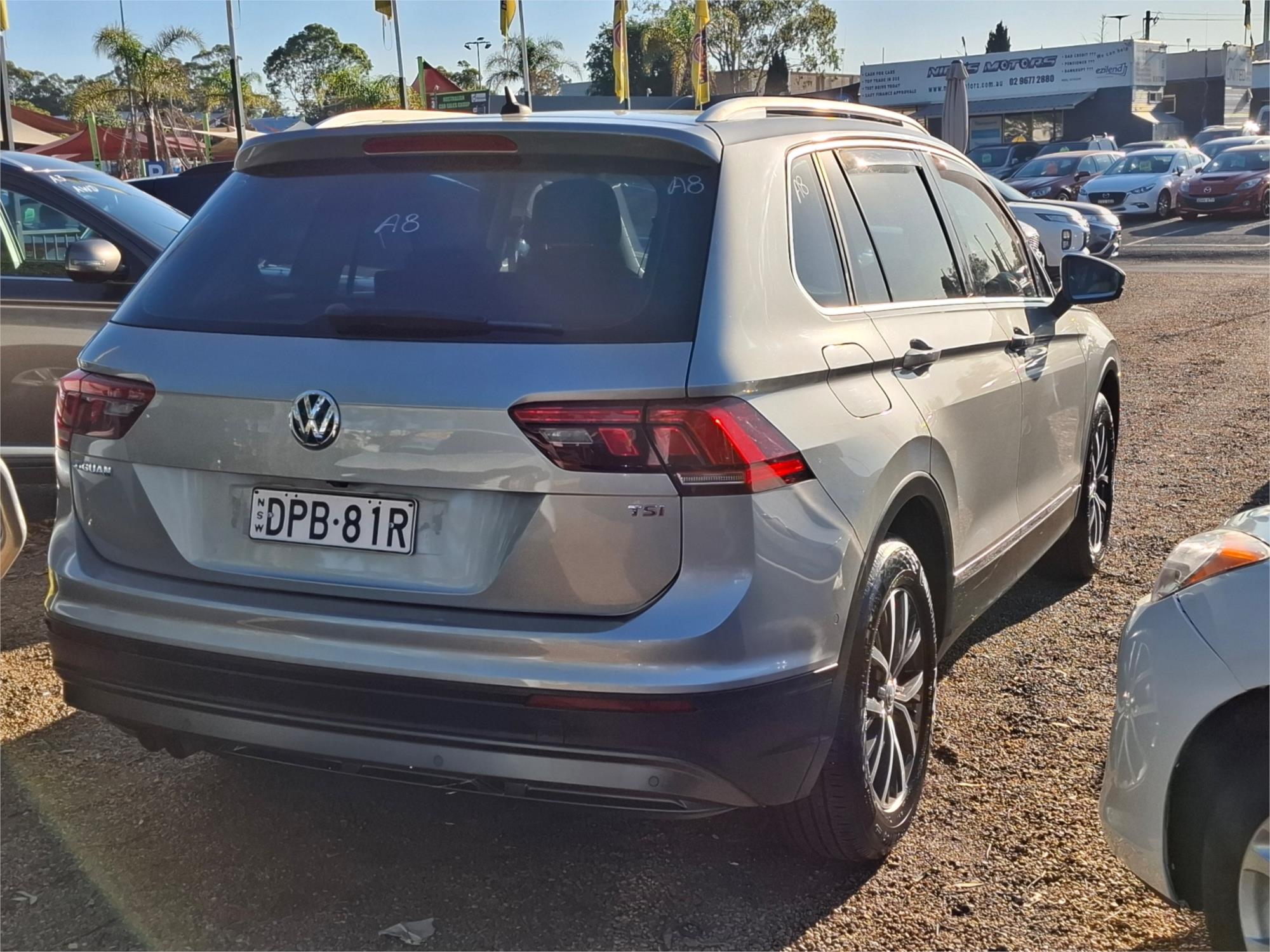 2017 VOLKSWAGEN TIGUAN 5NA 110 TSI TRENDLINE 6 SP AUTO DIRECT SHIFT 4D WAGON