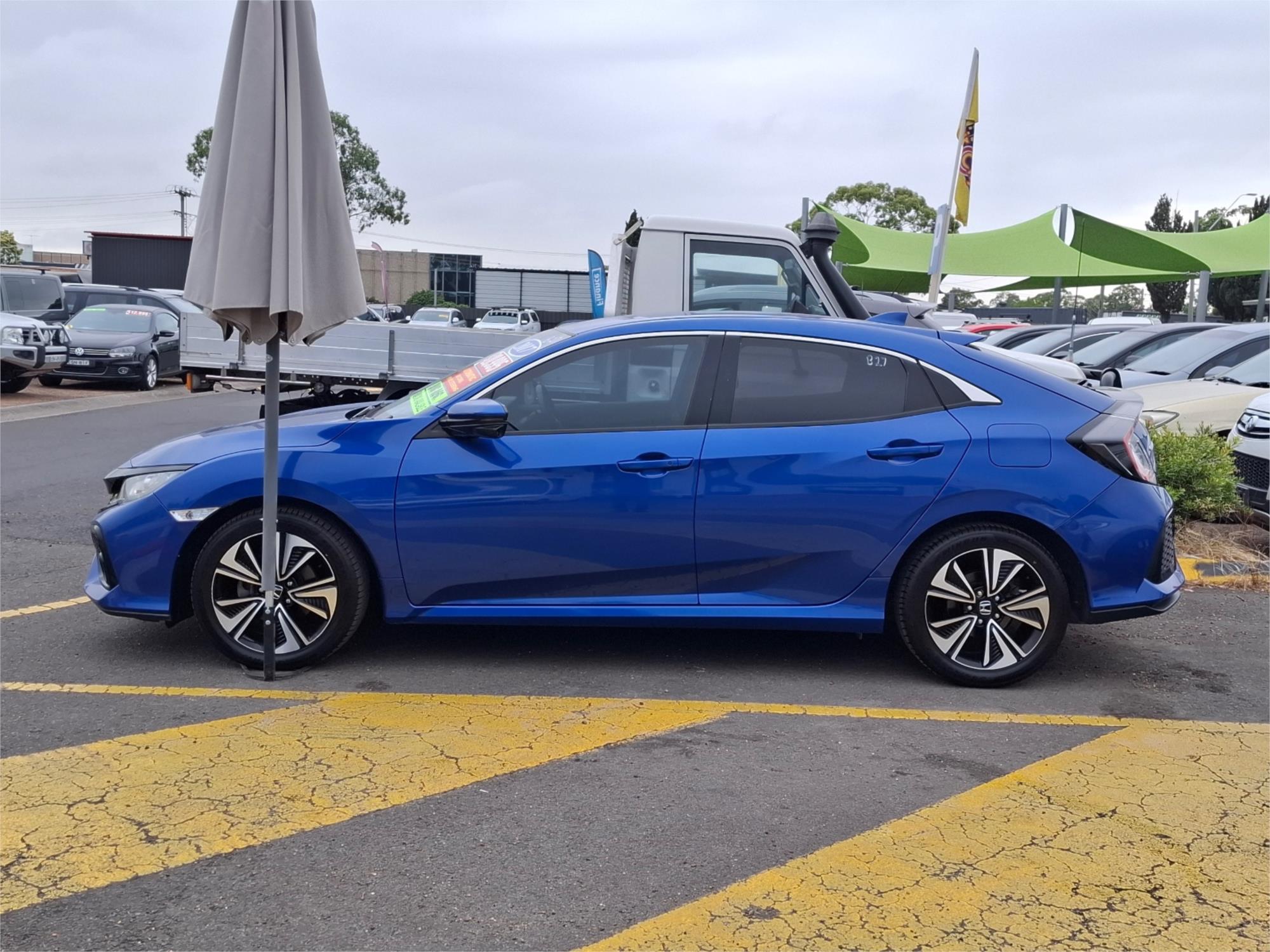 2017 HONDA CIVIC MY17 VTi-L CONTINUOUS VARIABLE 5D HATCHBACK