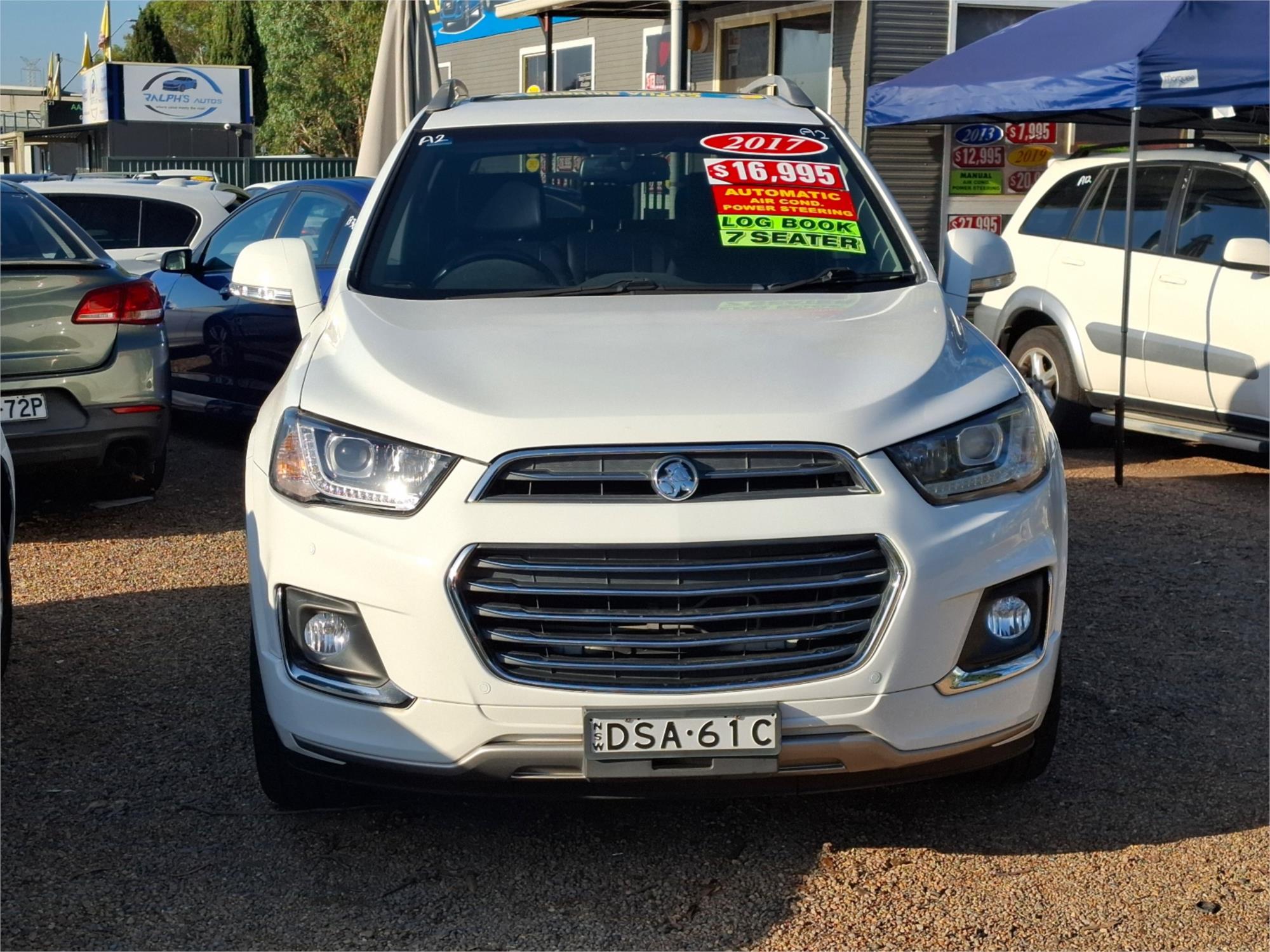 2017 HOLDEN CAPTIVA CG MY16 7 LTZ (AWD) 6 SP AUTOMATIC 4D WAGON