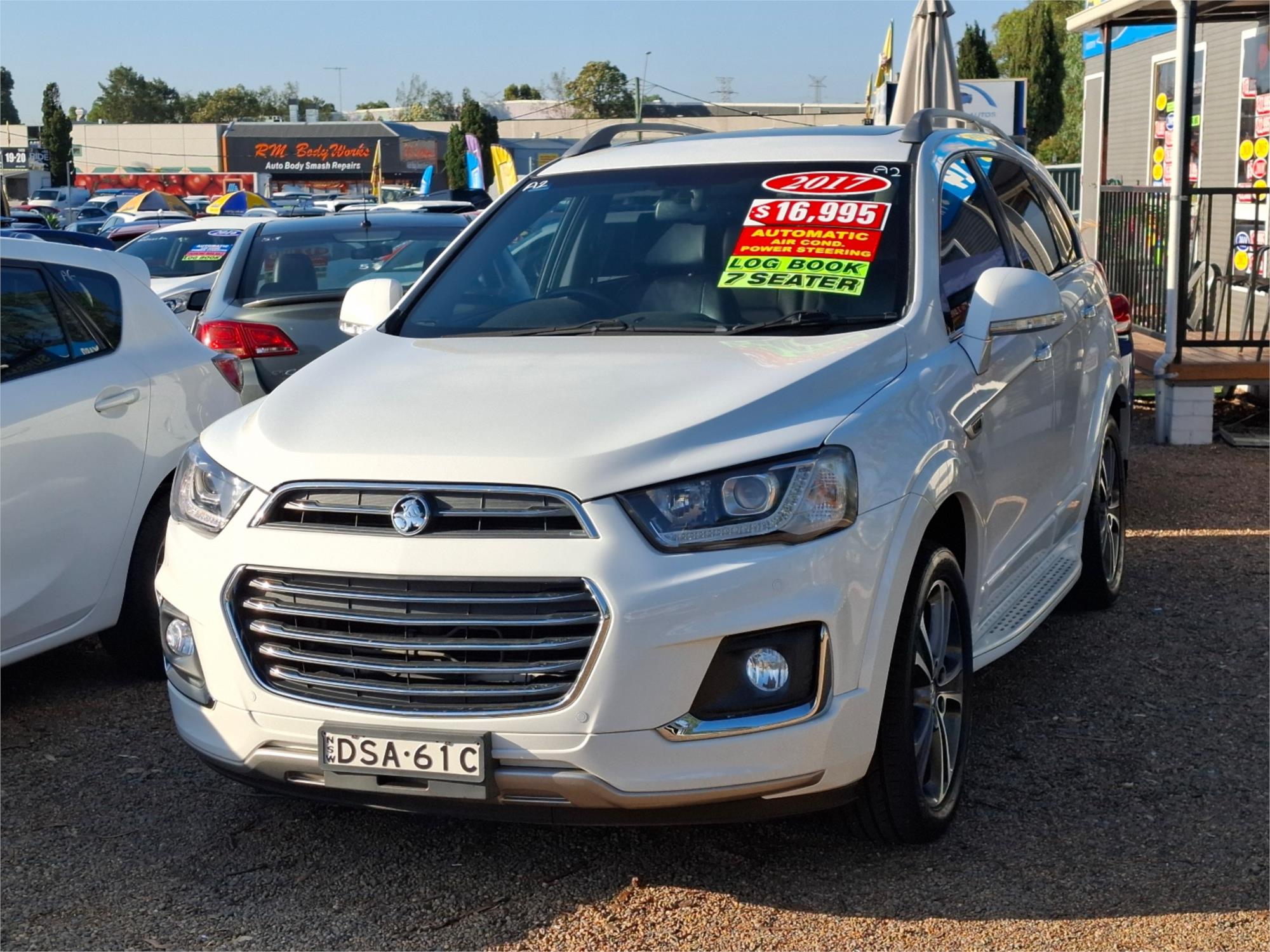 2017 HOLDEN CAPTIVA CG MY16 7 LTZ (AWD) 6 SP AUTOMATIC 4D WAGON