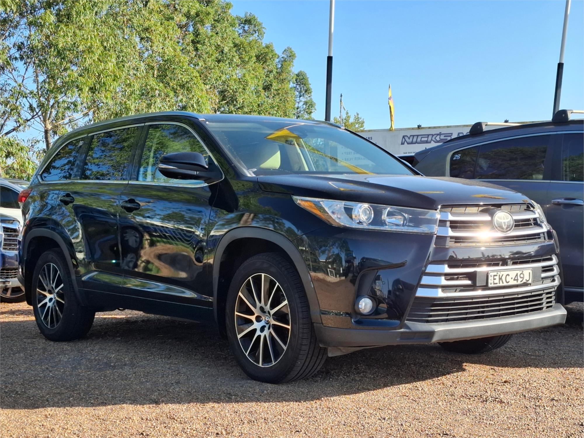 2017 TOYOTA KLUGER GSU55R MY17 GRANDE (4x4) 8 SP AUTOMATIC 4D WAGON