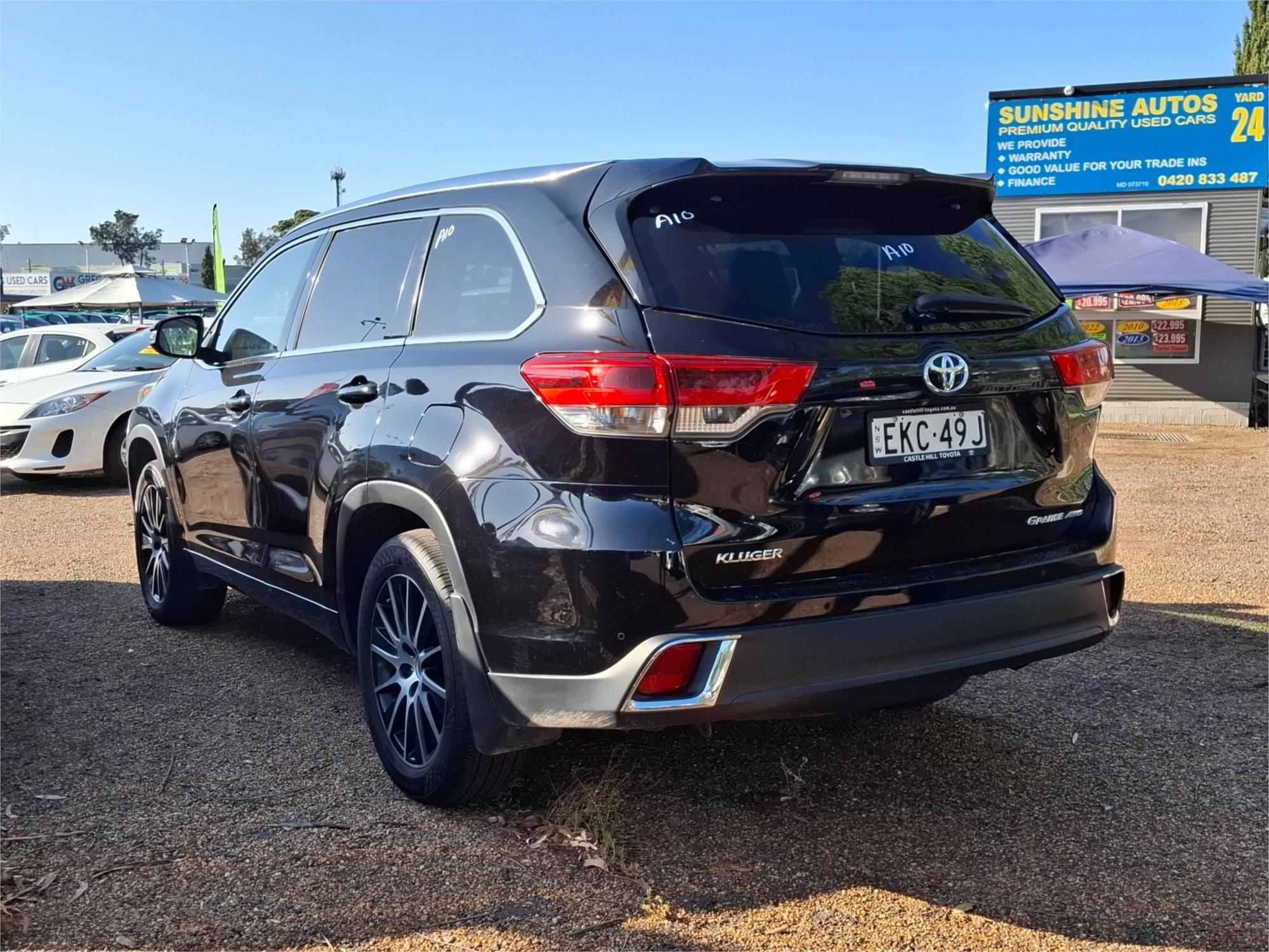 2017 TOYOTA KLUGER GSU55R MY17 GRANDE (4x4) 8 SP AUTOMATIC 4D WAGON