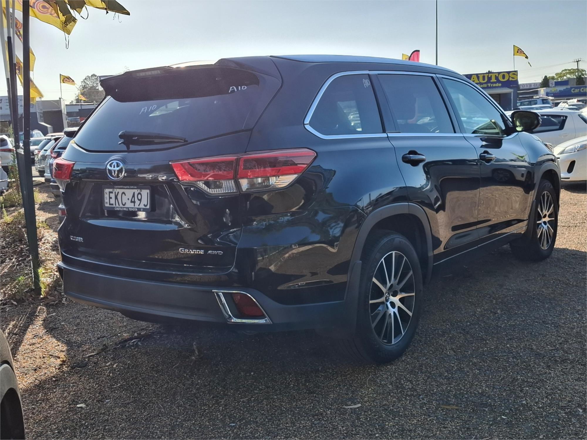 2017 TOYOTA KLUGER GSU55R MY17 GRANDE (4x4) 8 SP AUTOMATIC 4D WAGON