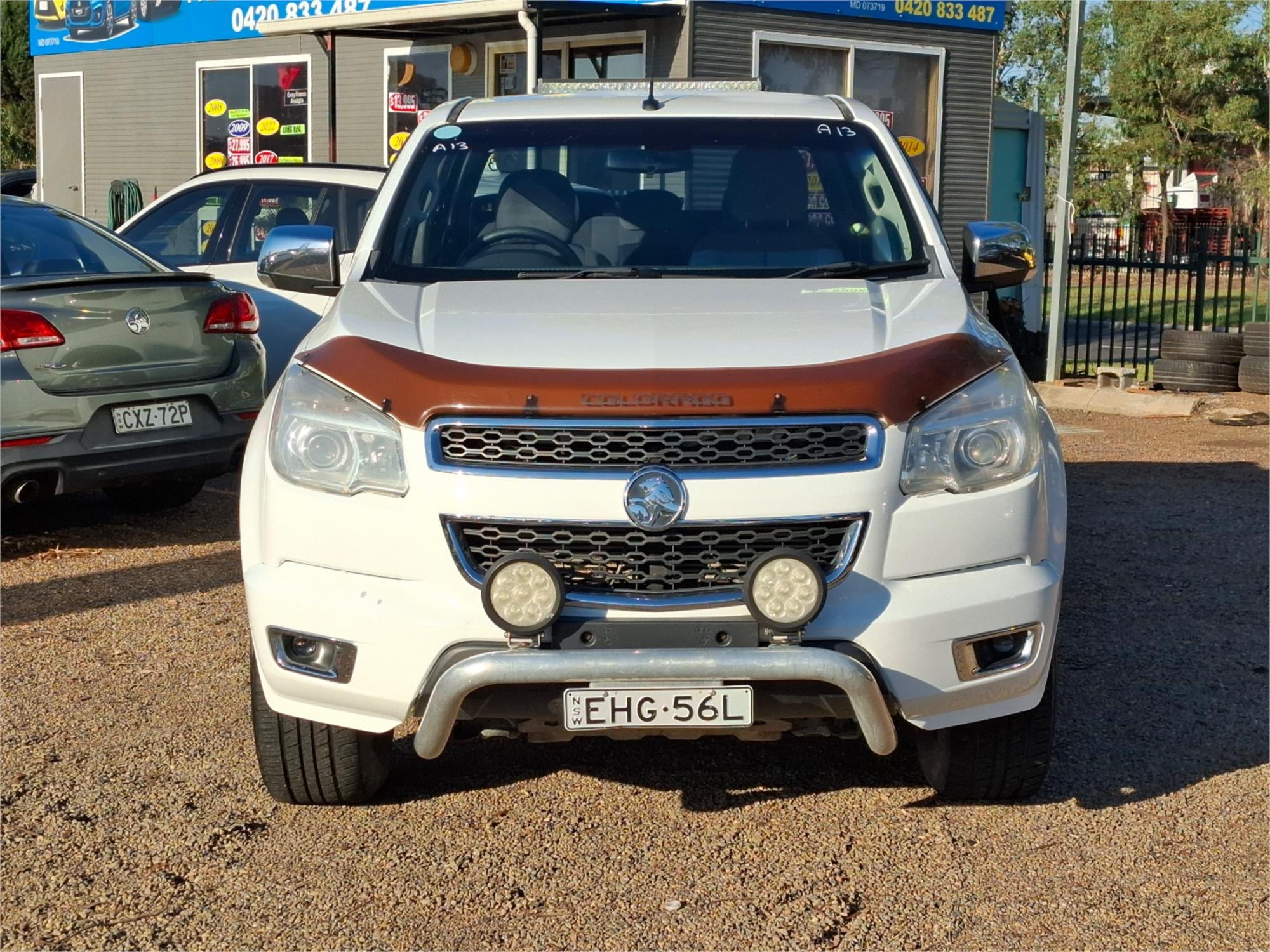 2013 HOLDEN COLORADO RG LTZ (4x4) 5 SP MANUAL CREW CAB P/UP