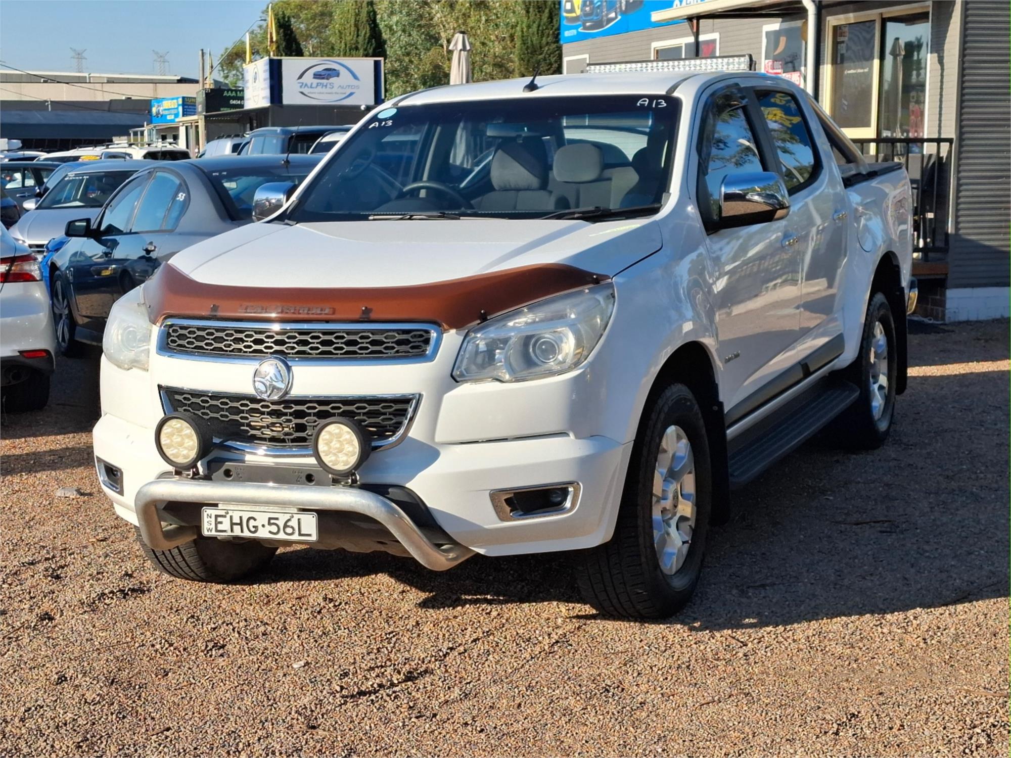 2013 HOLDEN COLORADO RG LTZ (4x4) 5 SP MANUAL CREW CAB P/UP