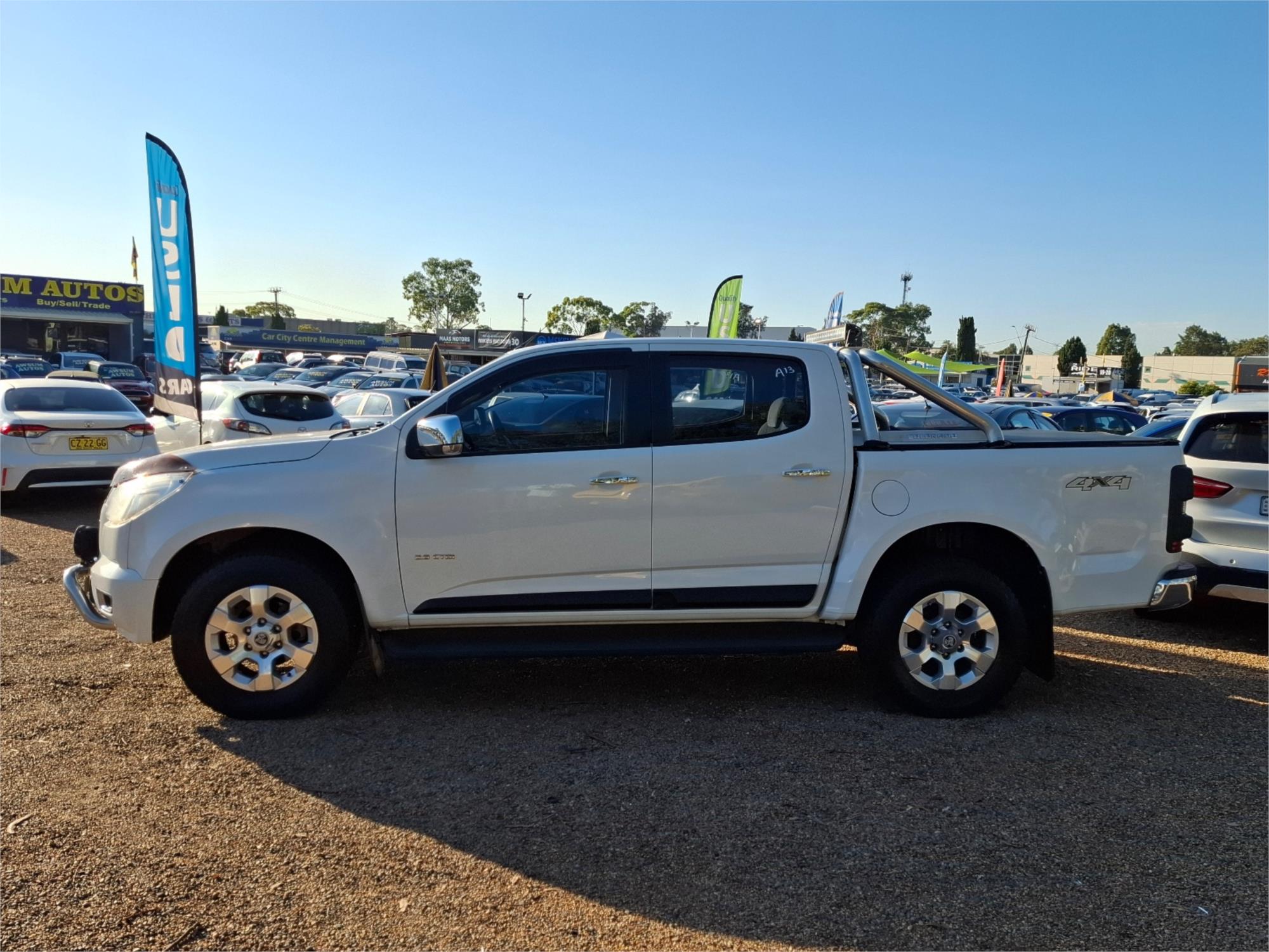 2013 HOLDEN COLORADO RG LTZ (4x4) 5 SP MANUAL CREW CAB P/UP