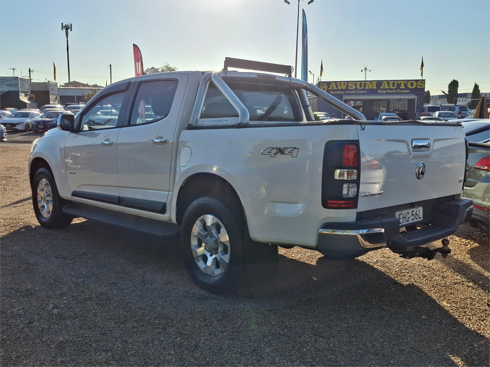 2013 HOLDEN COLORADO RG LTZ (4x4) 5 SP MANUAL CREW CAB P/UP