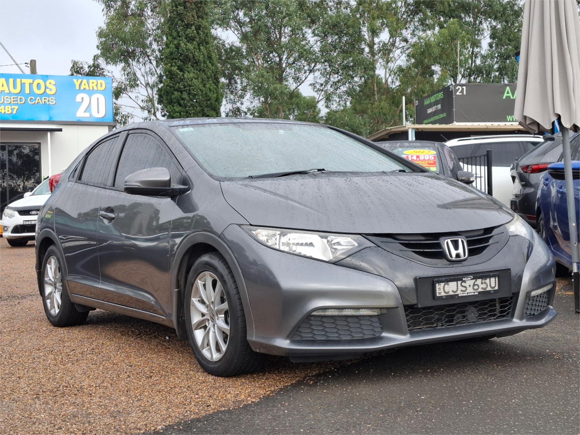 2012 HONDA CIVIC FK VTi-S 5 SP AUTOMATIC 5D HATCHBACK