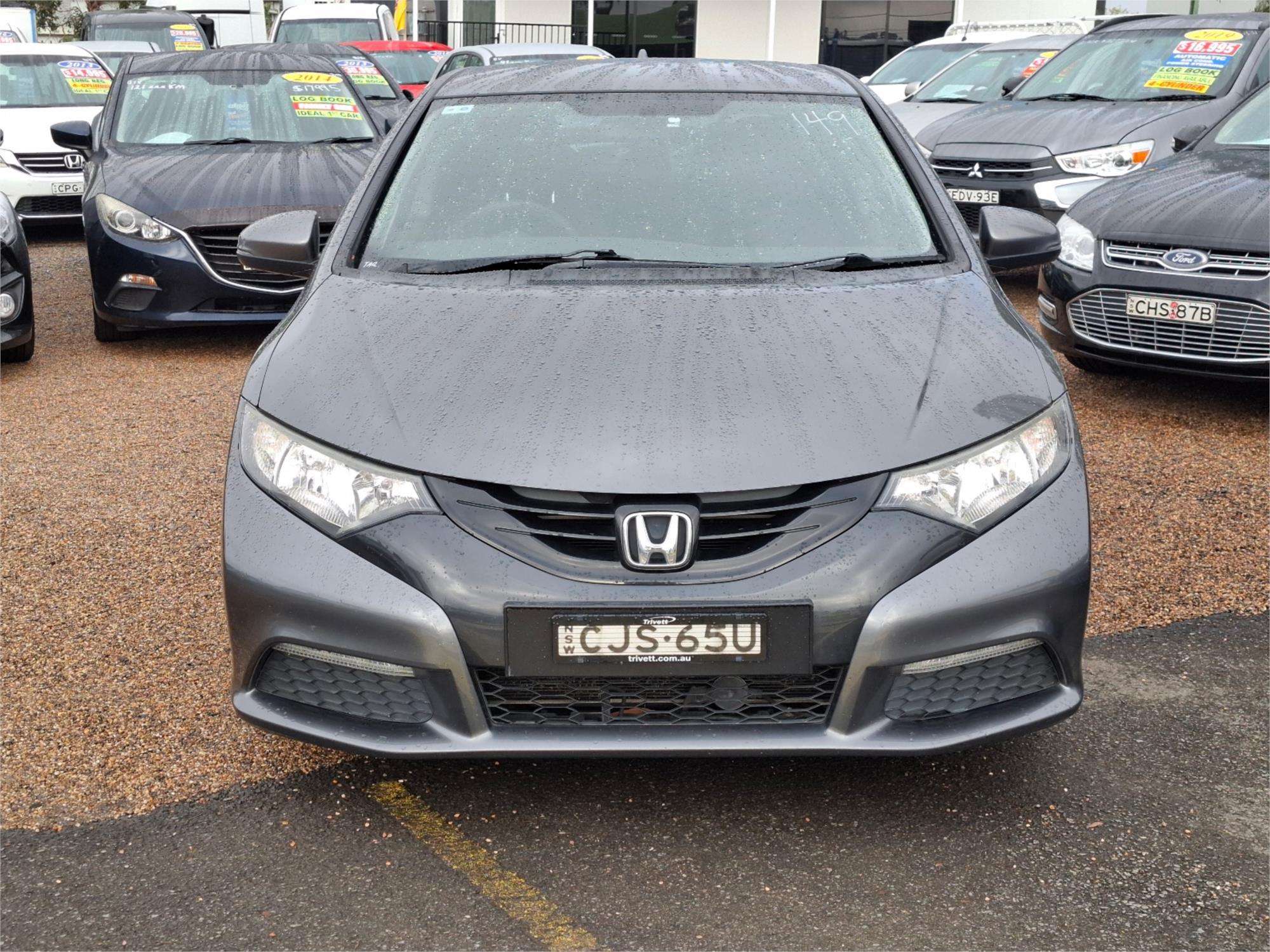 2012 HONDA CIVIC FK VTi-S 5 SP AUTOMATIC 5D HATCHBACK