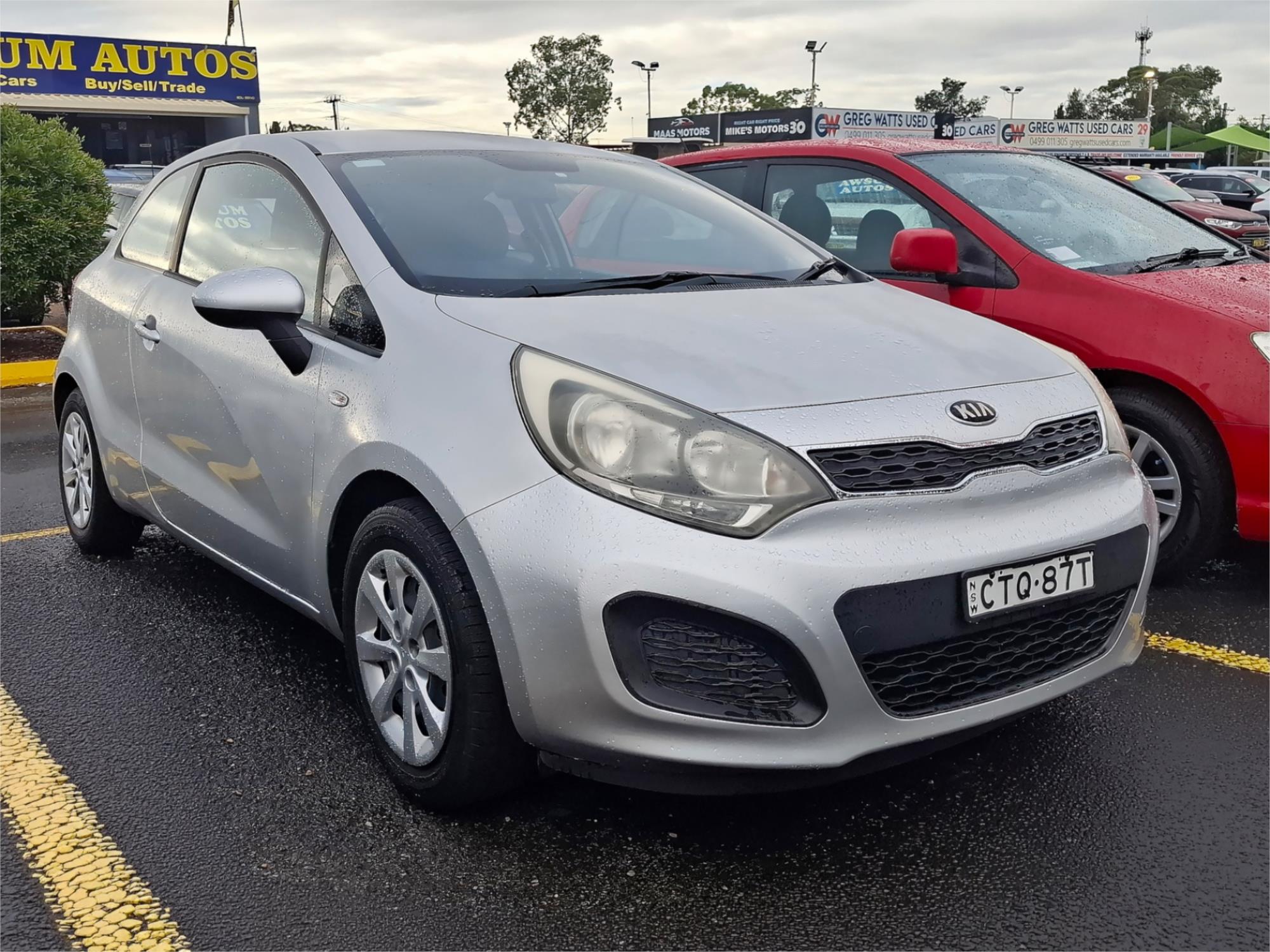 2014 KIA RIO UB MY14 SI 6 SP AUTOMATIC 5D HATCHBACK