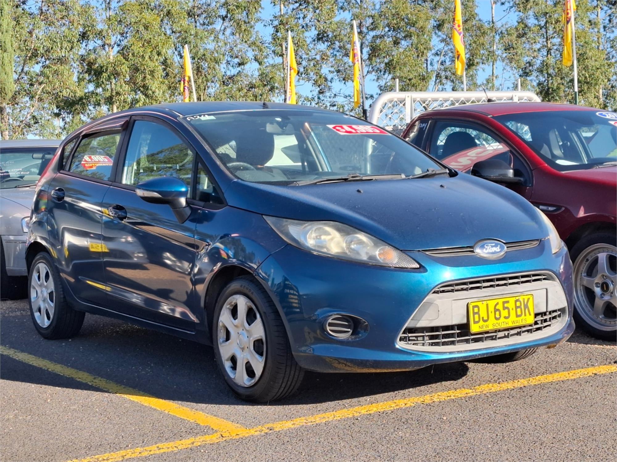 2010 FORD FIESTA WS CL 5 SP MANUAL 3D HATCHBACK