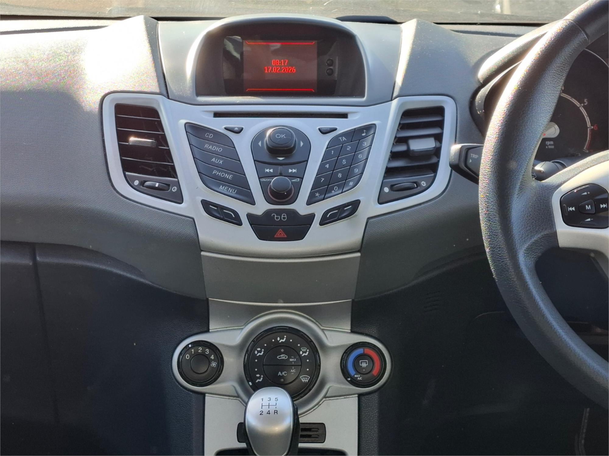 2010 FORD FIESTA WS CL 5 SP MANUAL 3D HATCHBACK