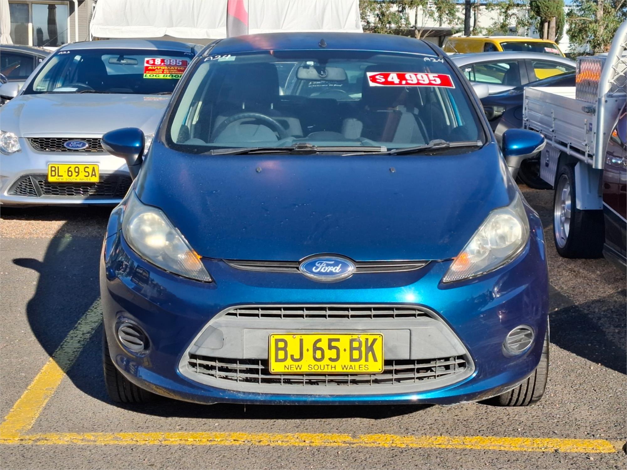 2010 FORD FIESTA WS CL 5 SP MANUAL 3D HATCHBACK