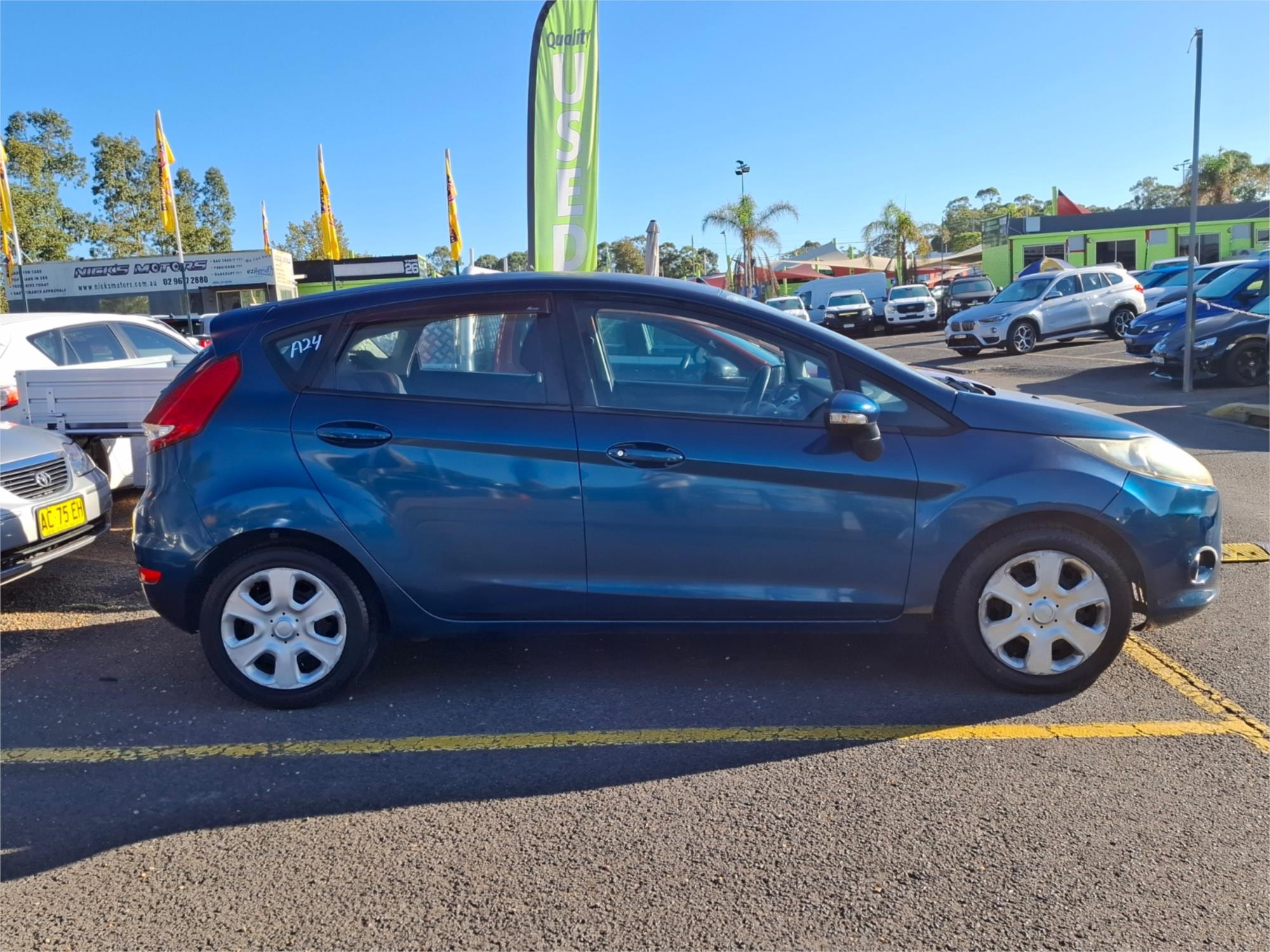 2010 FORD FIESTA WS CL 5 SP MANUAL 3D HATCHBACK