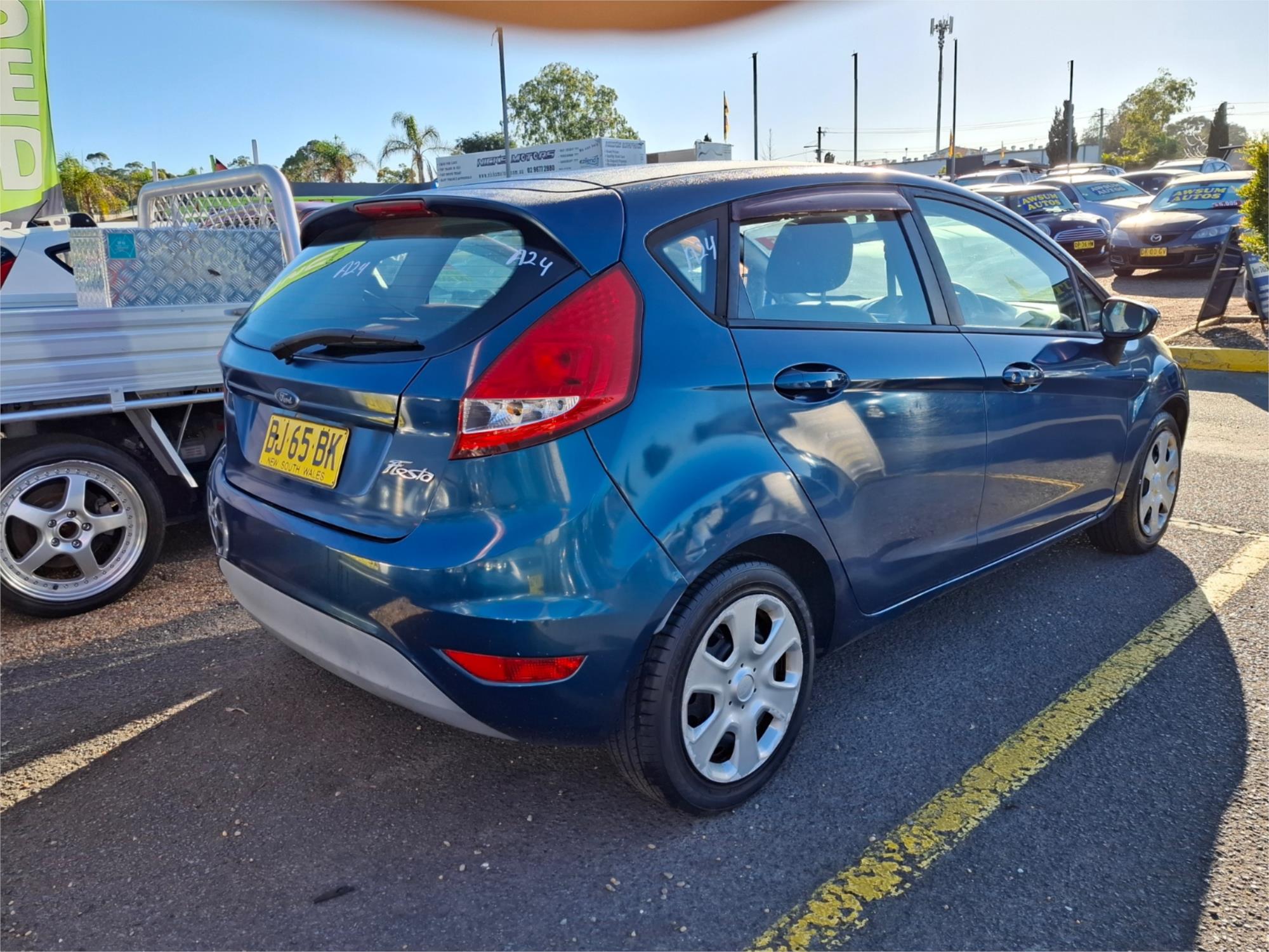 2010 FORD FIESTA WS CL 5 SP MANUAL 3D HATCHBACK