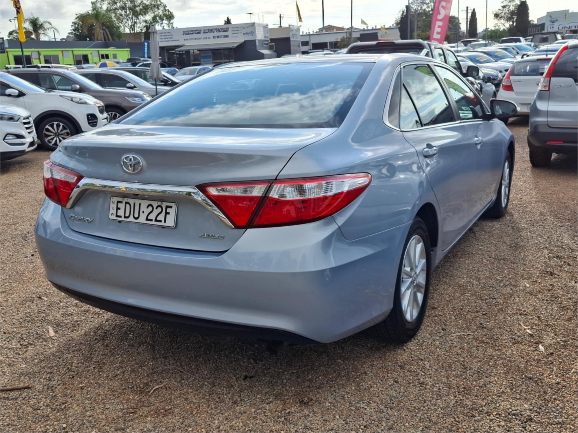 2015 TOYOTA CAMRY ASV50R MY15 ALTISE 6 SP AUTOMATIC 4D SEDAN