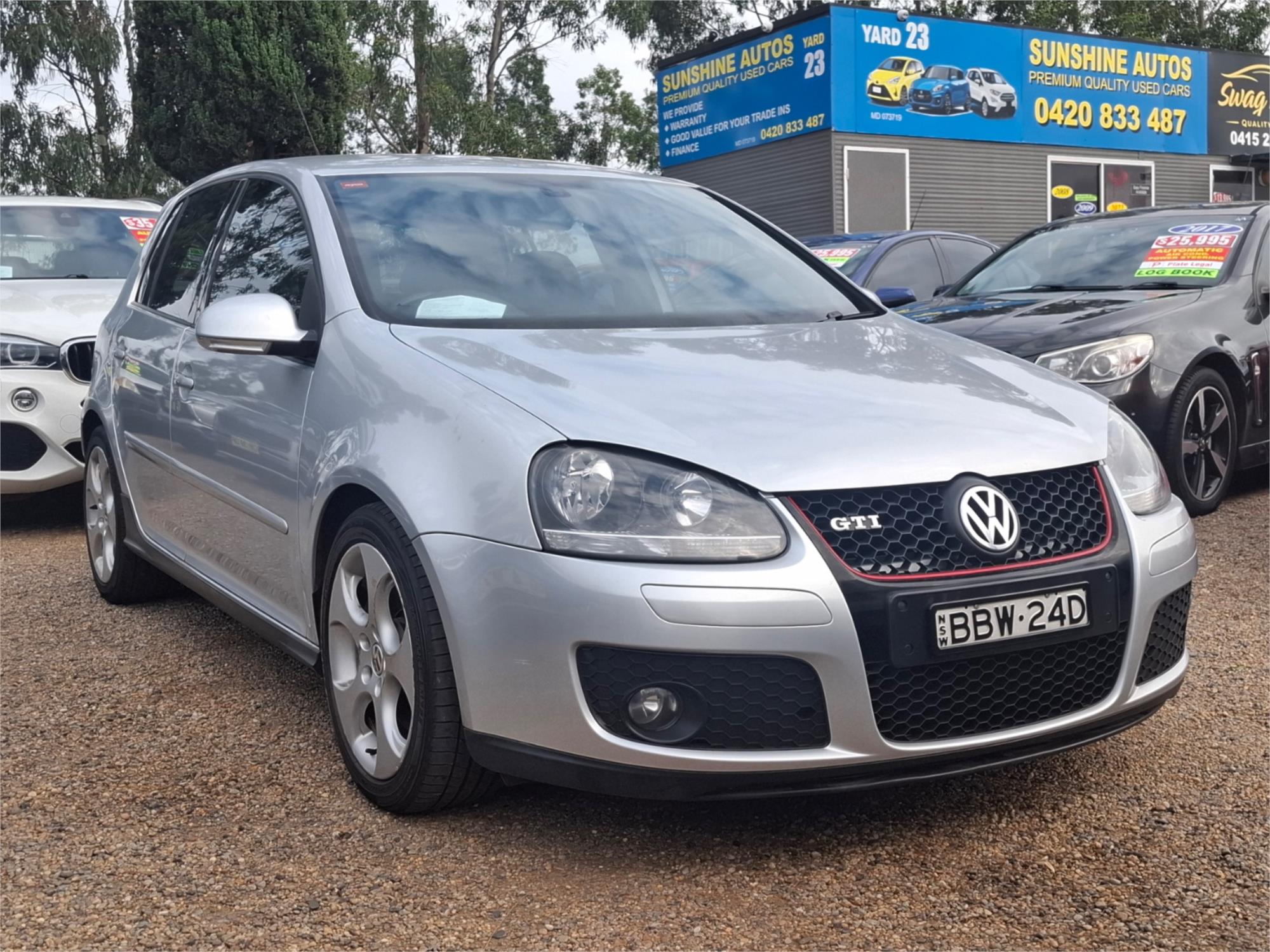 2007 VOLKSWAGEN GOLF 1K GTi 6 SP AUTO DIRECT SHIFT 5D HATCHBACK