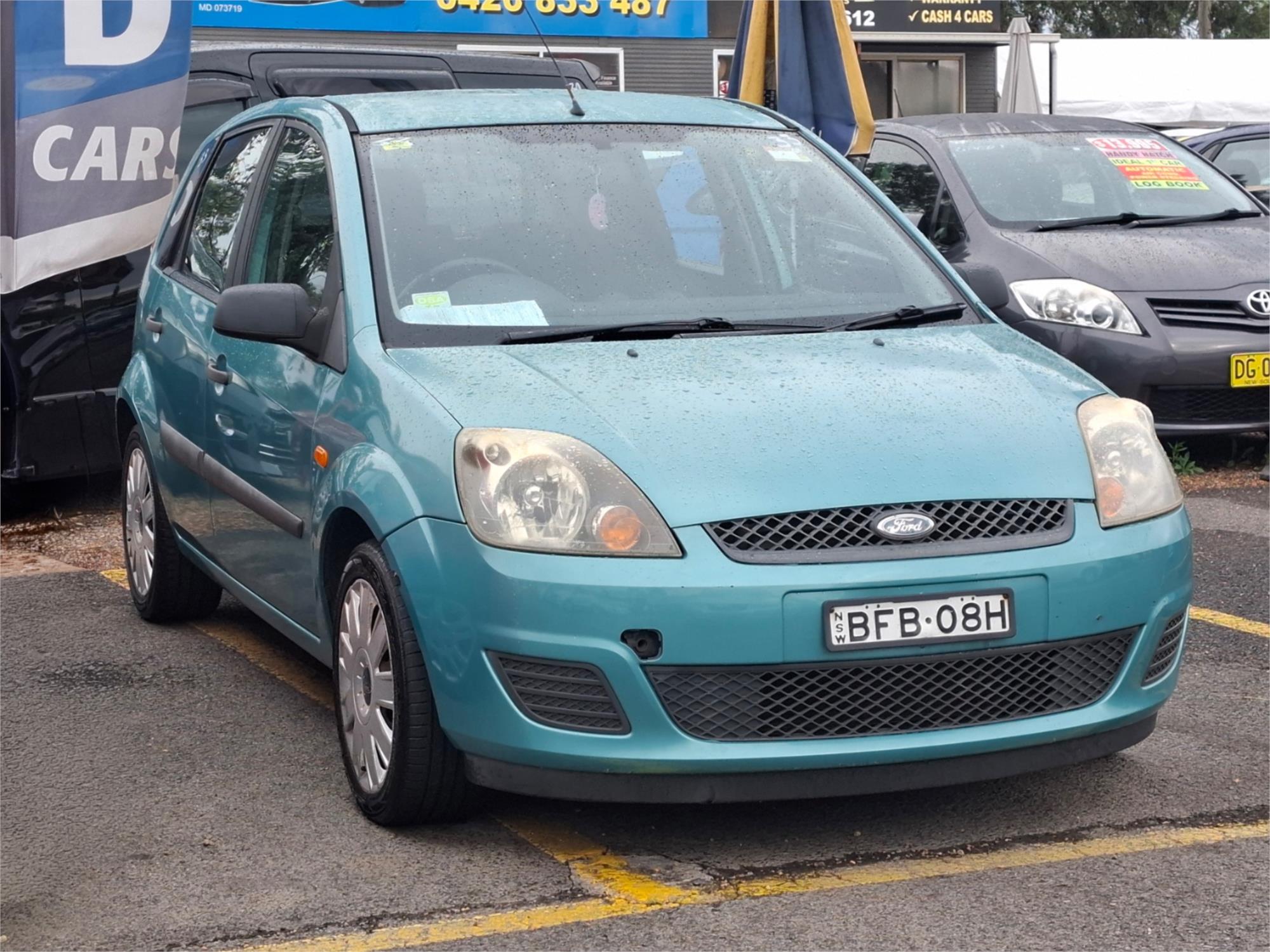 2007 FORD FIESTA WQ LX 5 SP MANUAL 3D HATCHBACK