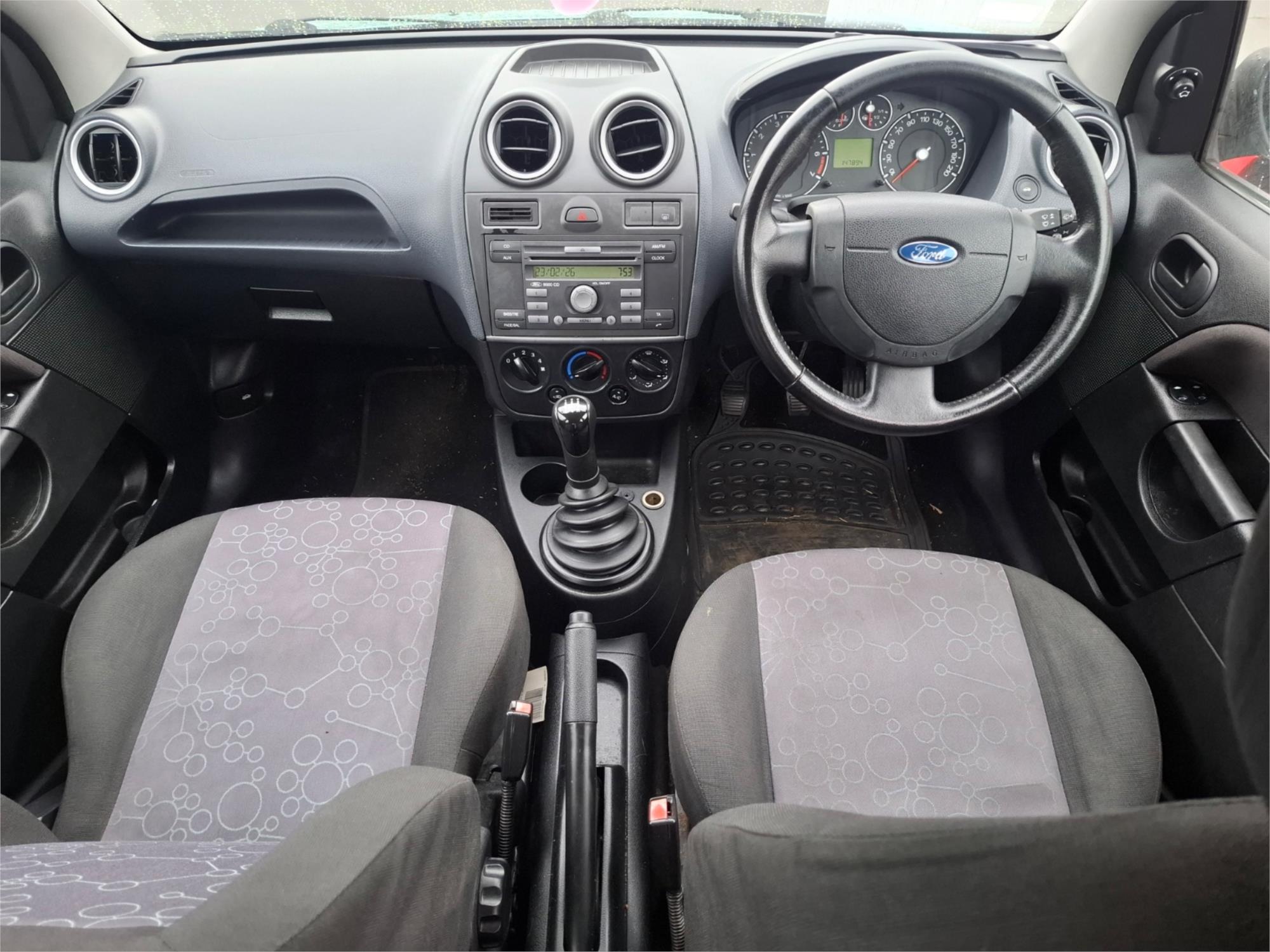 2007 FORD FIESTA WQ LX 5 SP MANUAL 3D HATCHBACK