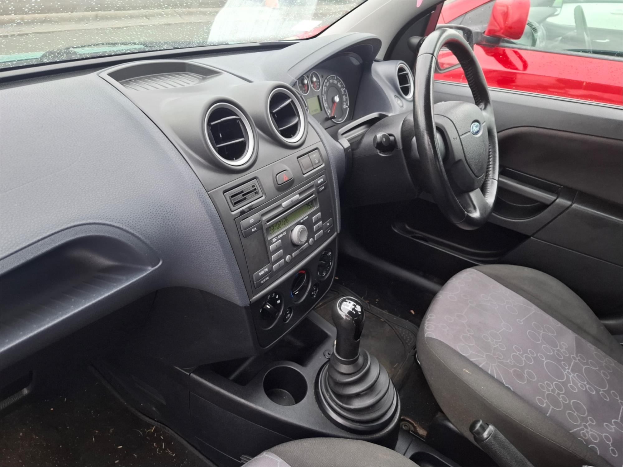 2007 FORD FIESTA WQ LX 5 SP MANUAL 3D HATCHBACK