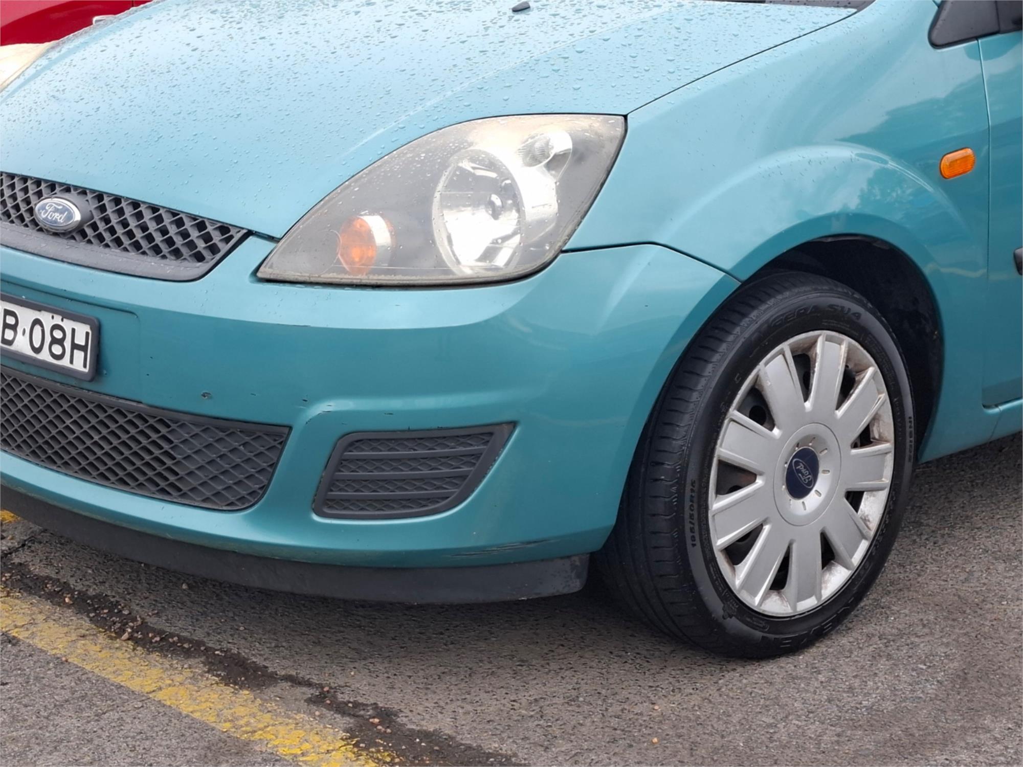 2007 FORD FIESTA WQ LX 5 SP MANUAL 3D HATCHBACK