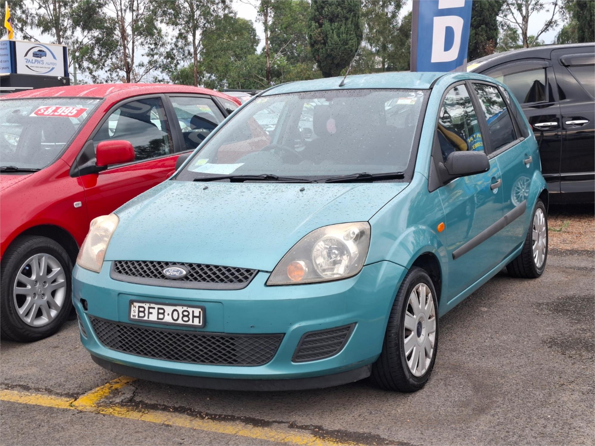 2007 FORD FIESTA WQ LX 5 SP MANUAL 3D HATCHBACK