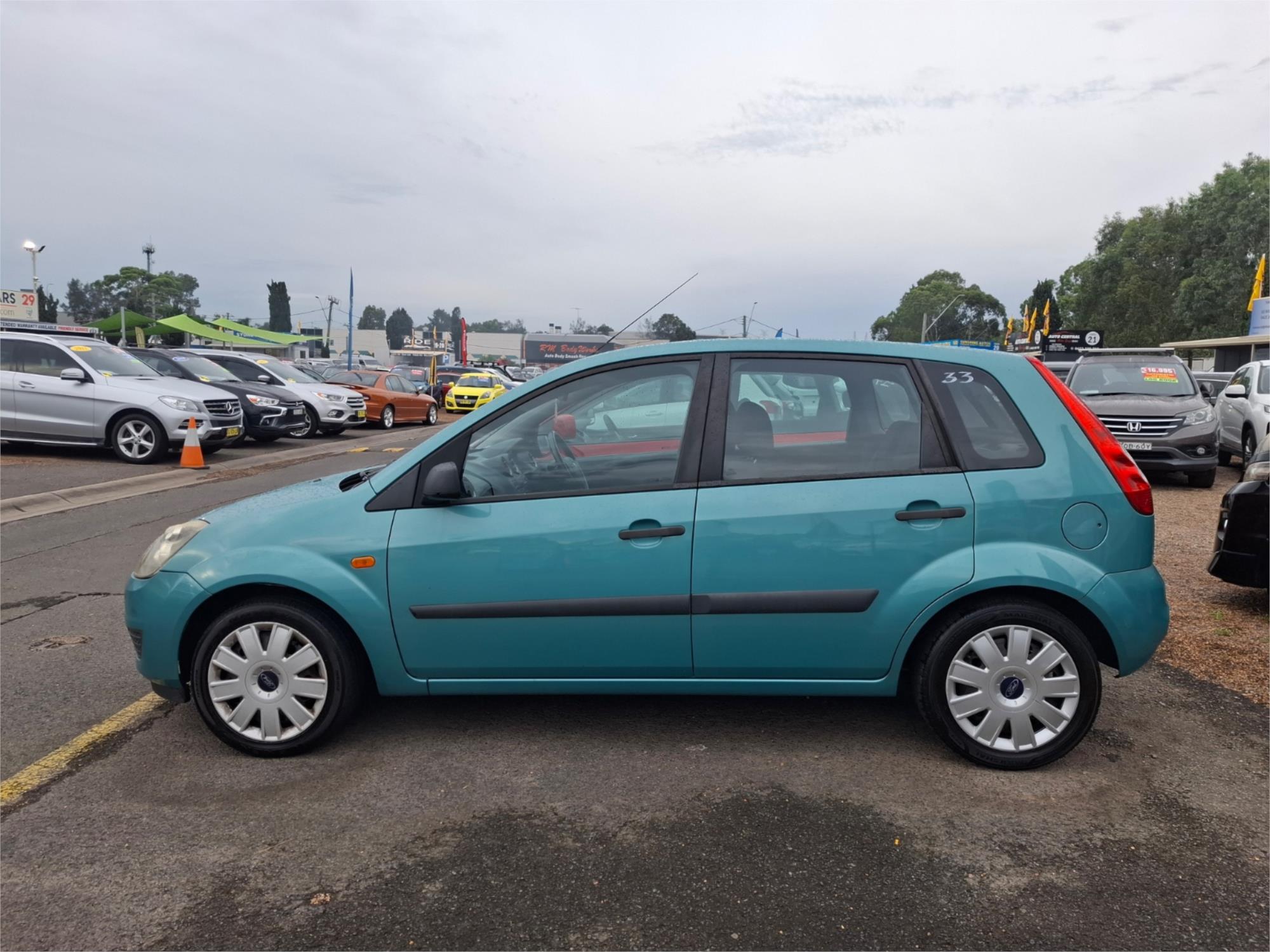2007 FORD FIESTA WQ LX 5 SP MANUAL 3D HATCHBACK
