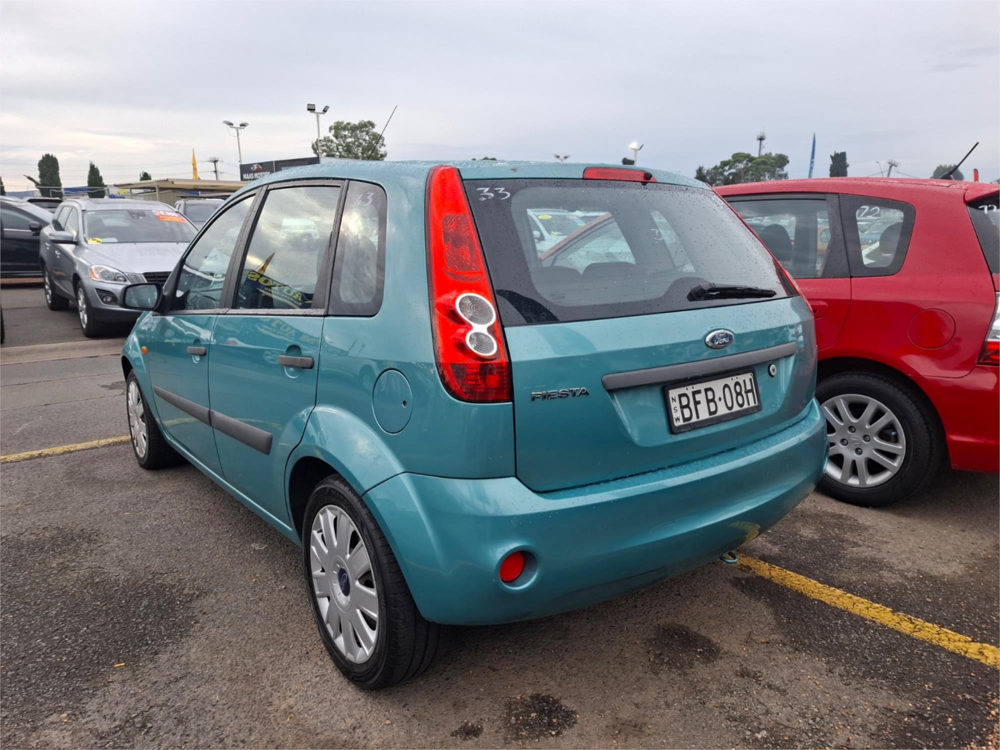 2007 FORD FIESTA WQ LX 5 SP MANUAL 3D HATCHBACK