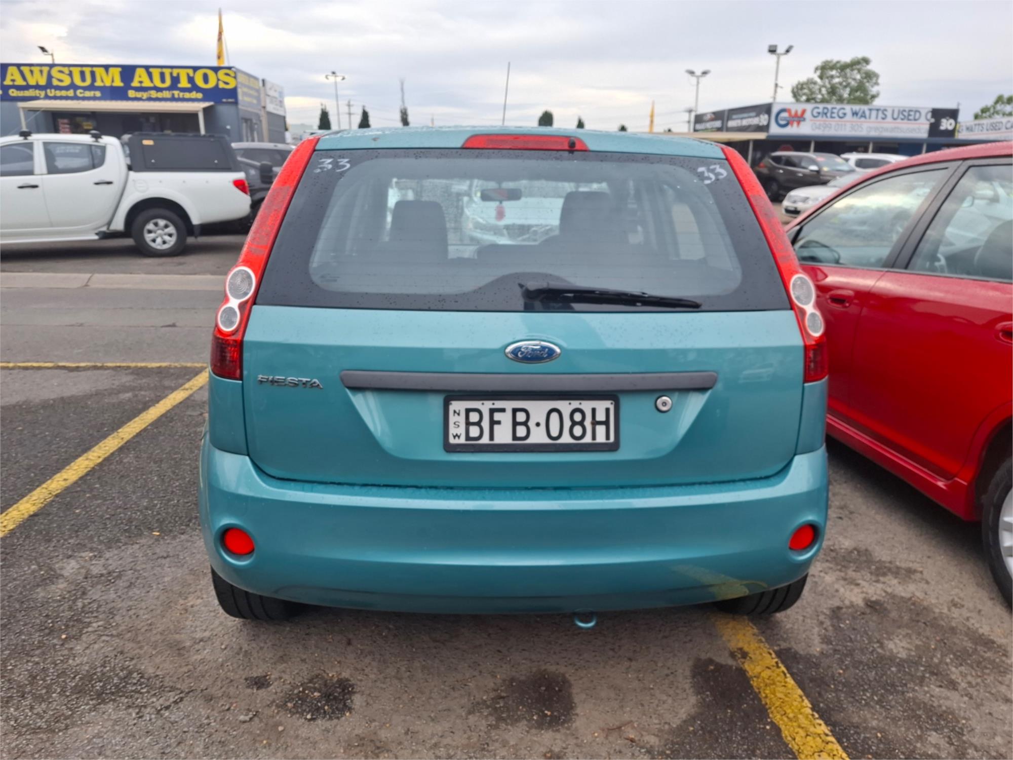 2007 FORD FIESTA WQ LX 5 SP MANUAL 3D HATCHBACK