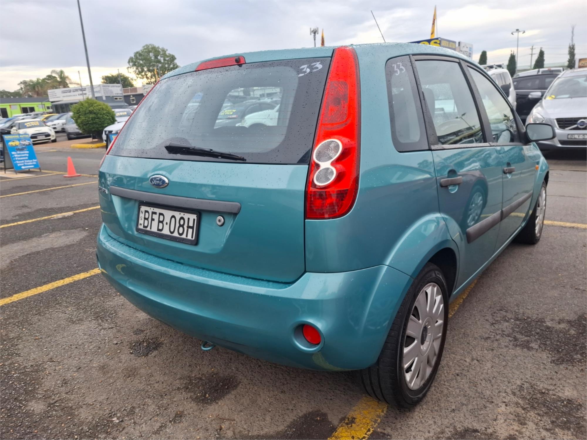 2007 FORD FIESTA WQ LX 5 SP MANUAL 3D HATCHBACK
