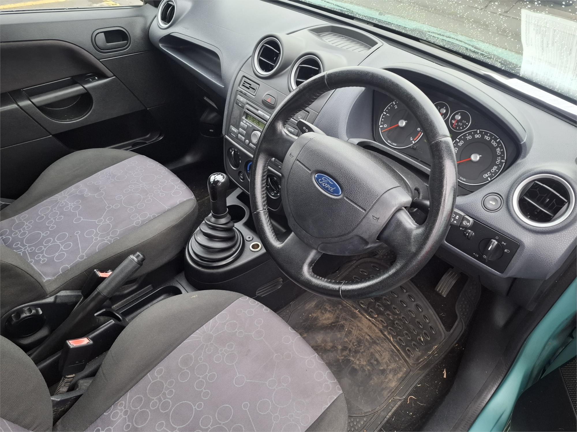 2007 FORD FIESTA WQ LX 5 SP MANUAL 3D HATCHBACK