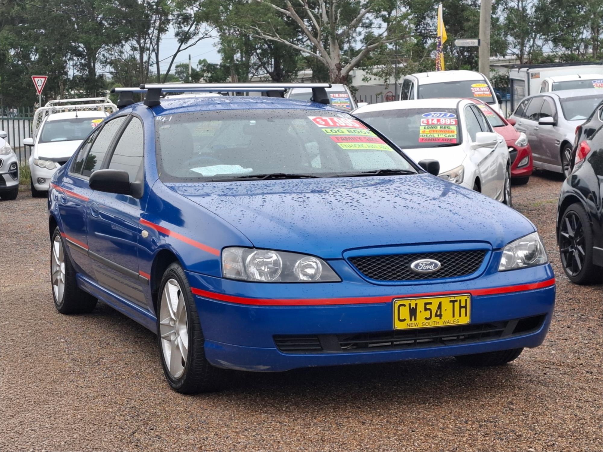 2005 FORD FALCON BA MKII XT 4 SP AUTO SEQ SPORTSHIFT 4D SEDAN