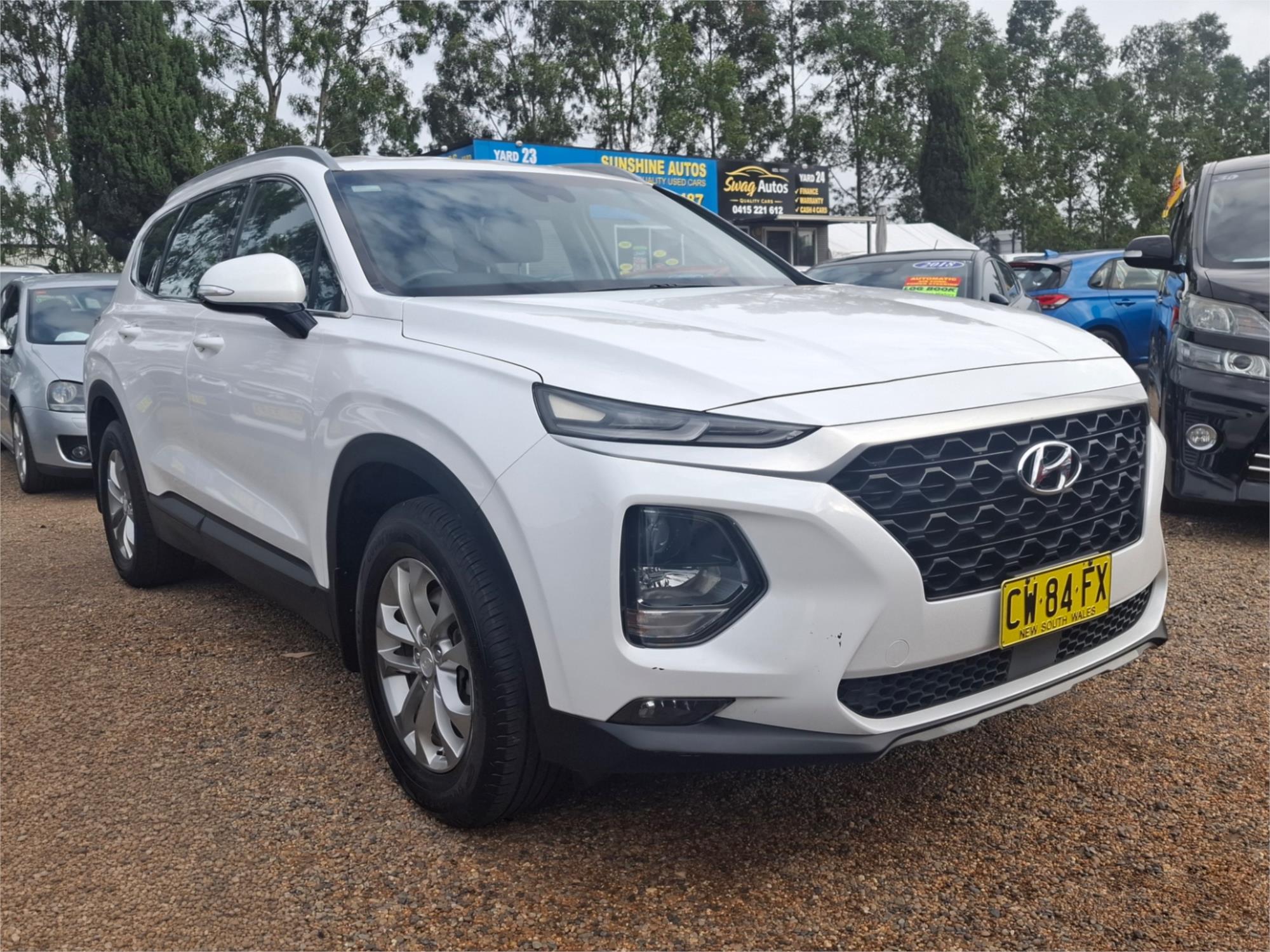 2019 HYUNDAI SANTA FE TM.2 MY20 ACTIVE CRDi (AWD) 8 SP AUTOMATIC 4D WAGON