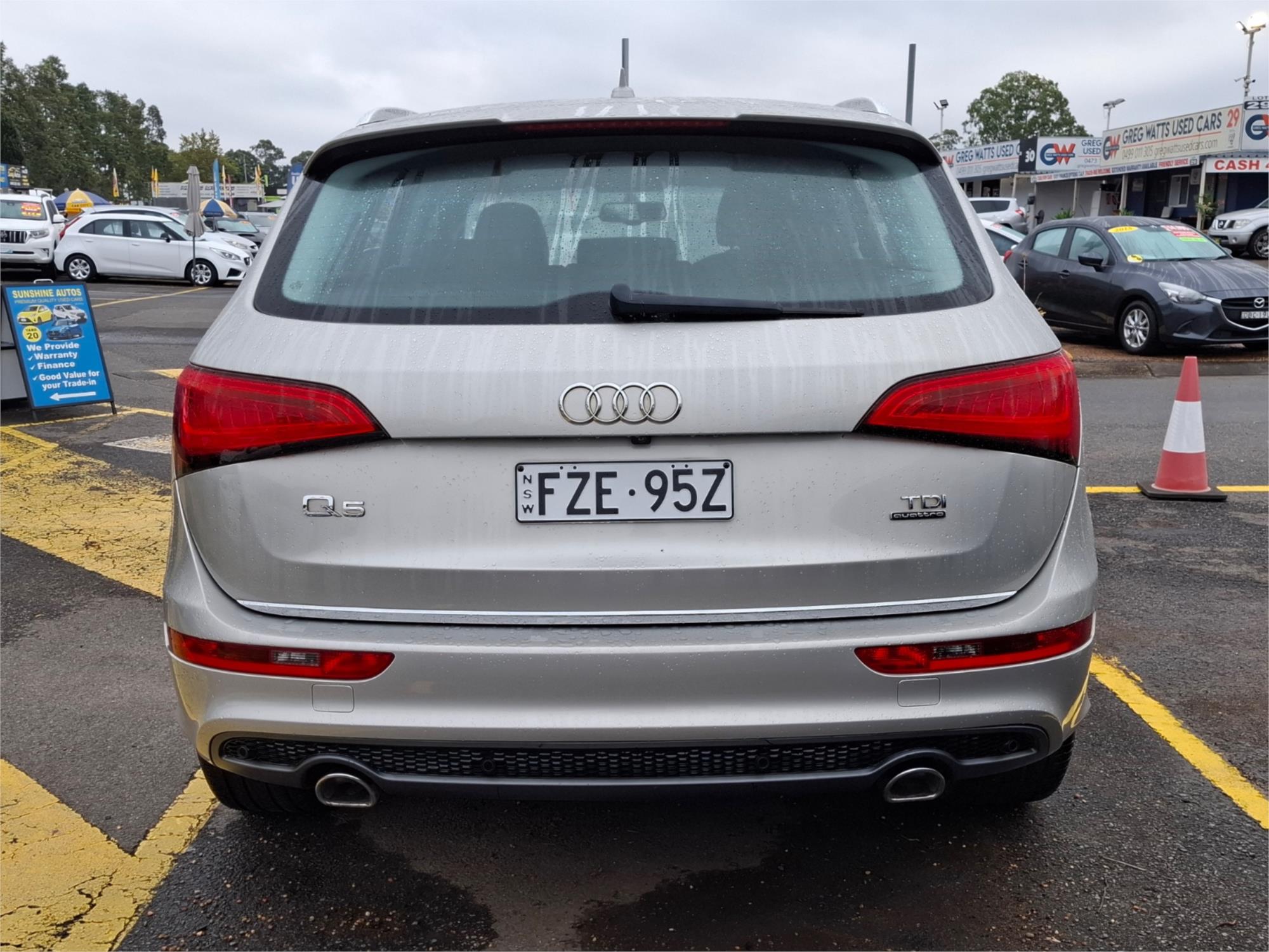 2014 AUDI Q5 8R MY14 3.0 TDI QUATTRO 7 SP AUTO DUAL CLUTCH 4D WAGON