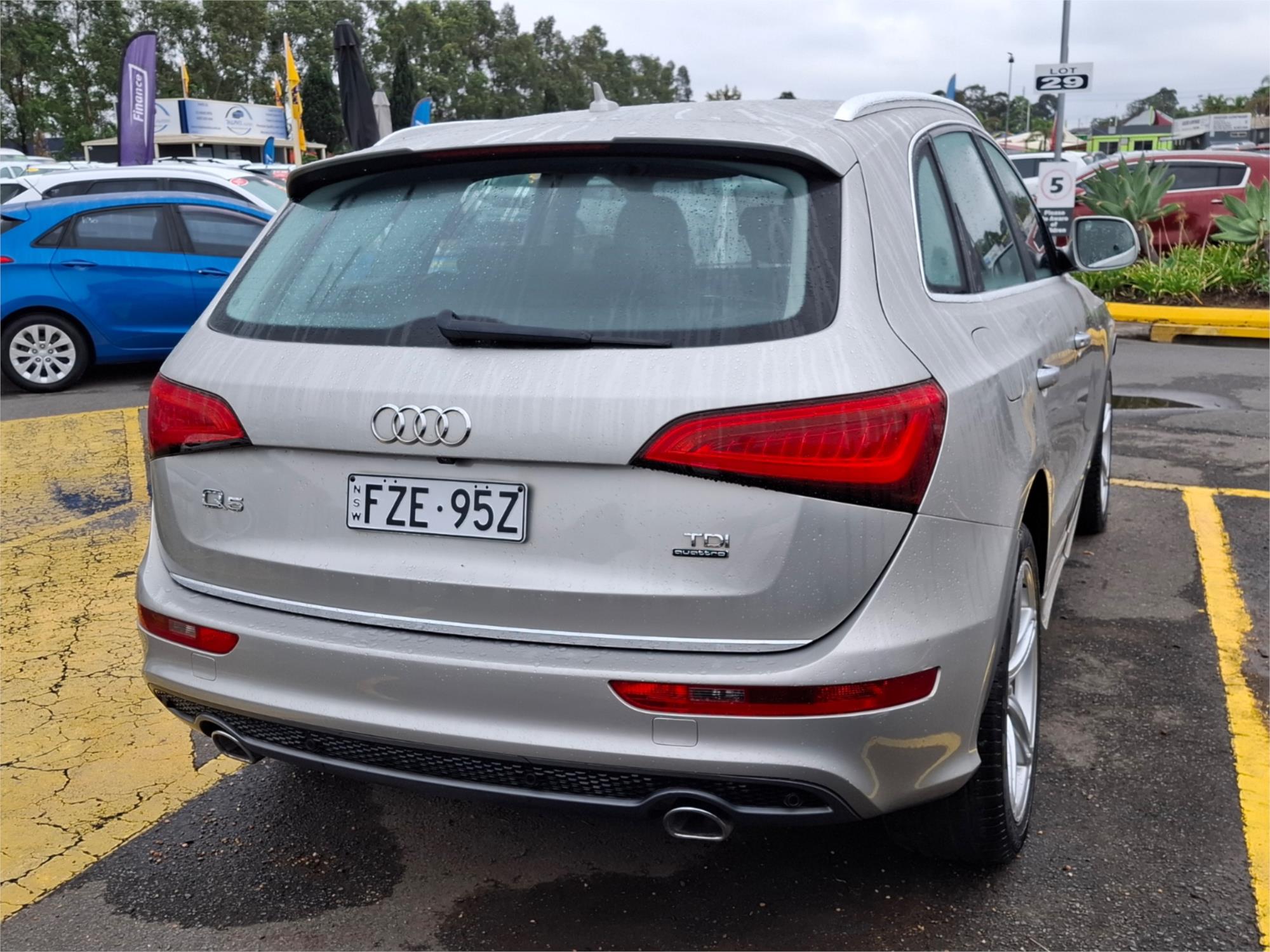 2014 AUDI Q5 8R MY14 3.0 TDI QUATTRO 7 SP AUTO DUAL CLUTCH 4D WAGON